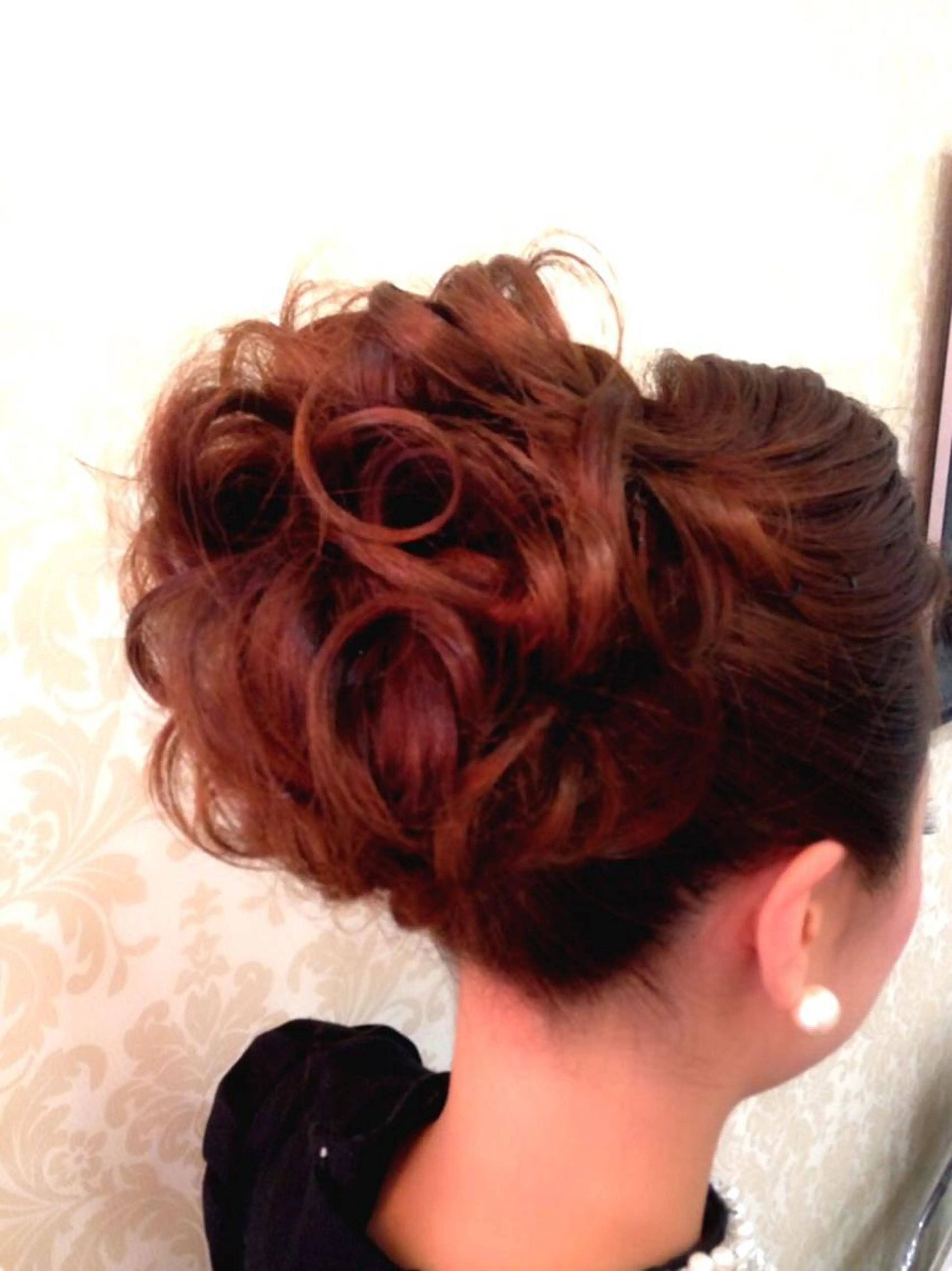 ヘアセットの写真