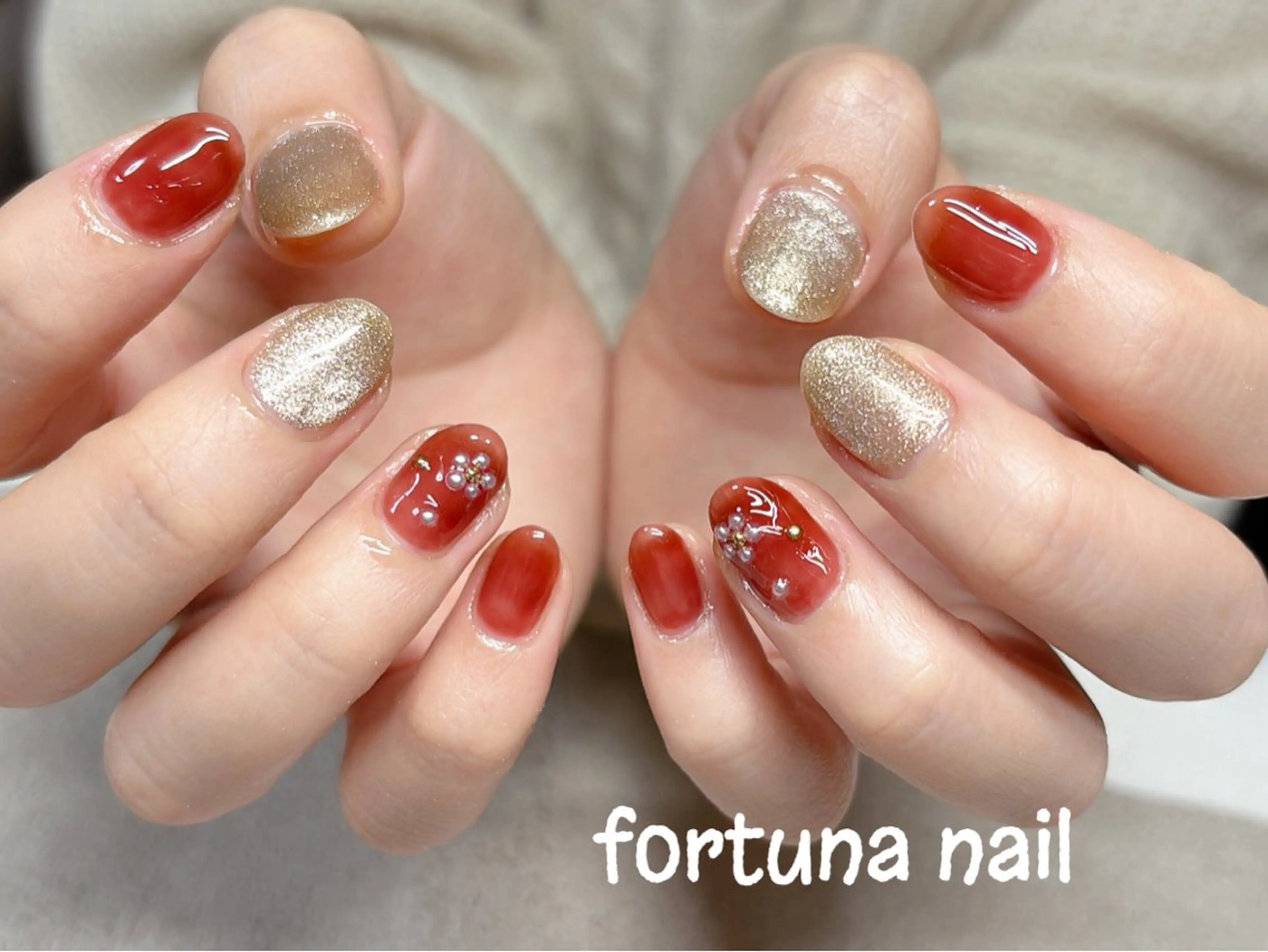 ネイル ハンドネイル ハンドケア Nail •Head スパFortunaのネイルデザイン
