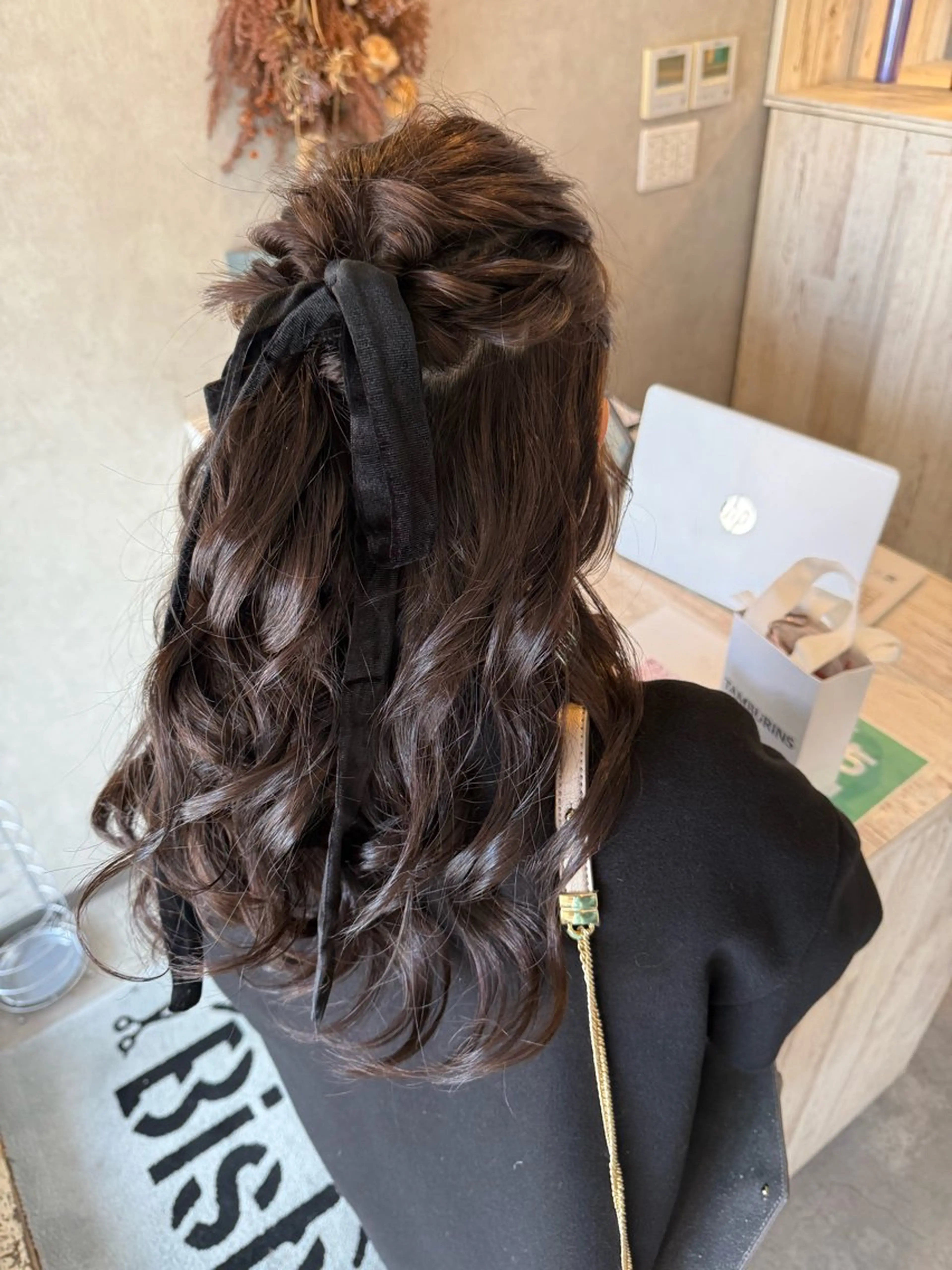 ヘアアレンジ ヘアセット Bish Yanaのヘアスタイル