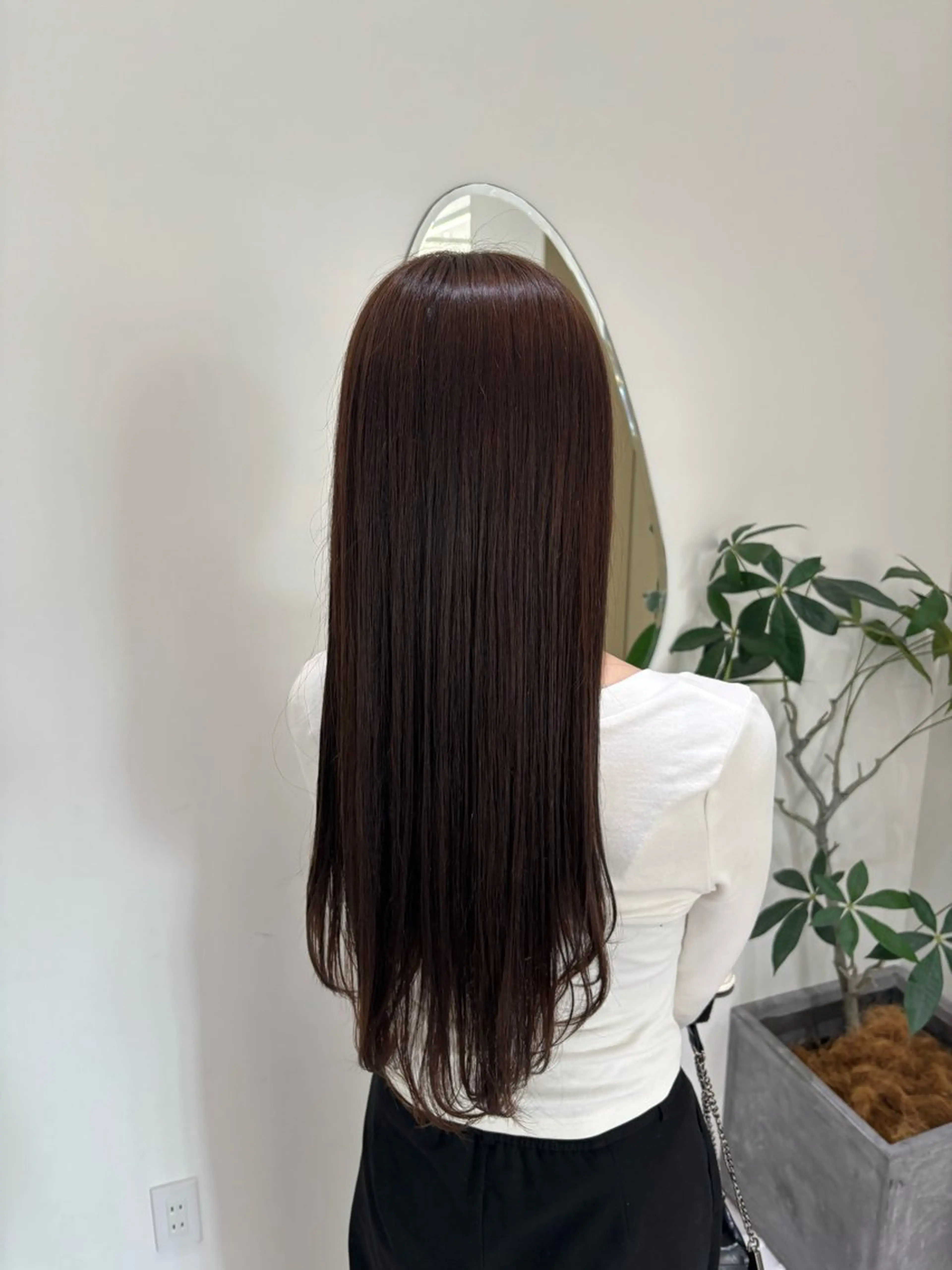 カラー ヘアカラー トリートメント zina karin୨୧˙˳⋆のヘアスタイル