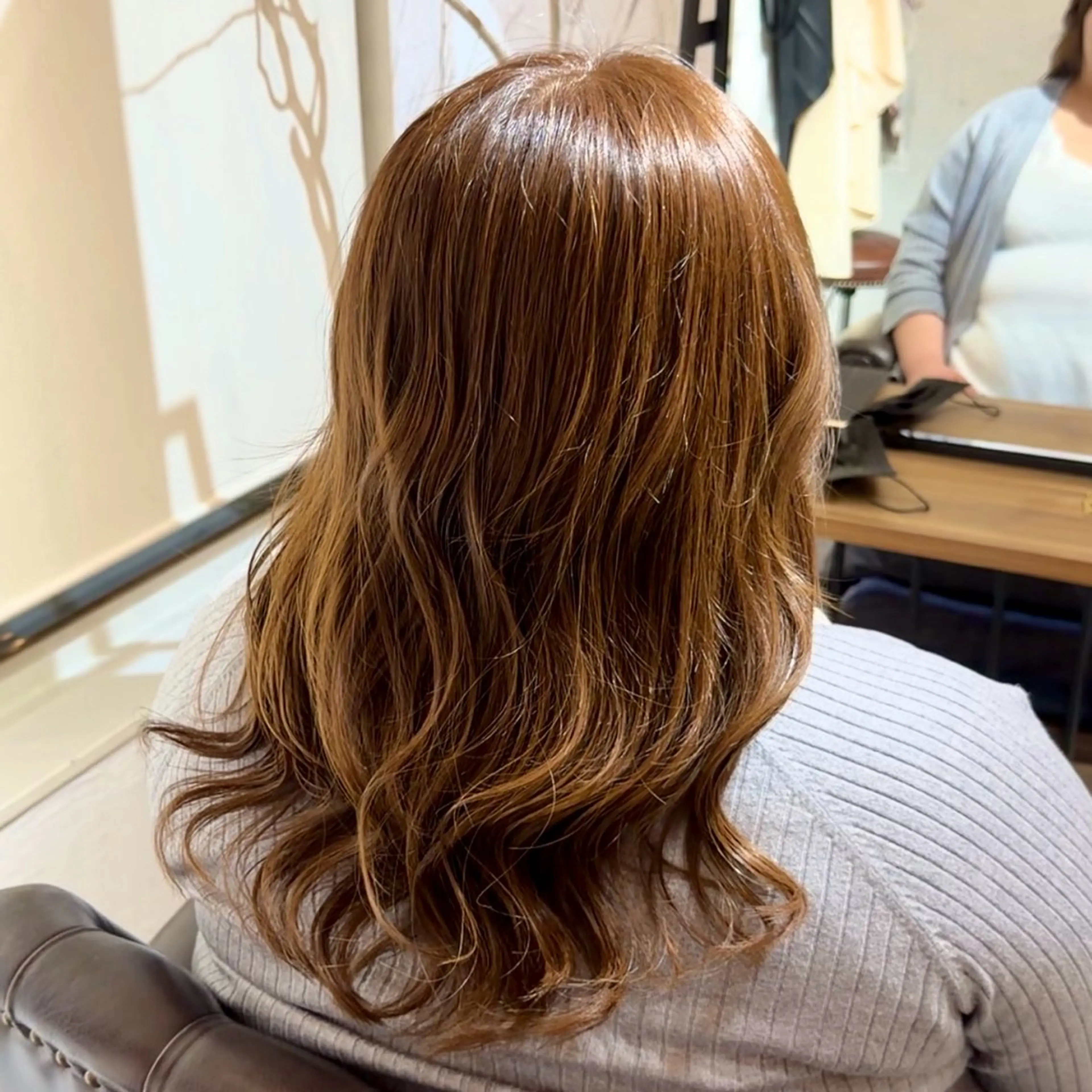 カラー ベージュカラー ブラウンカラー 透明感カラー ヘアカラー evergreen所属・塚田 華鈴のヘアスタイル