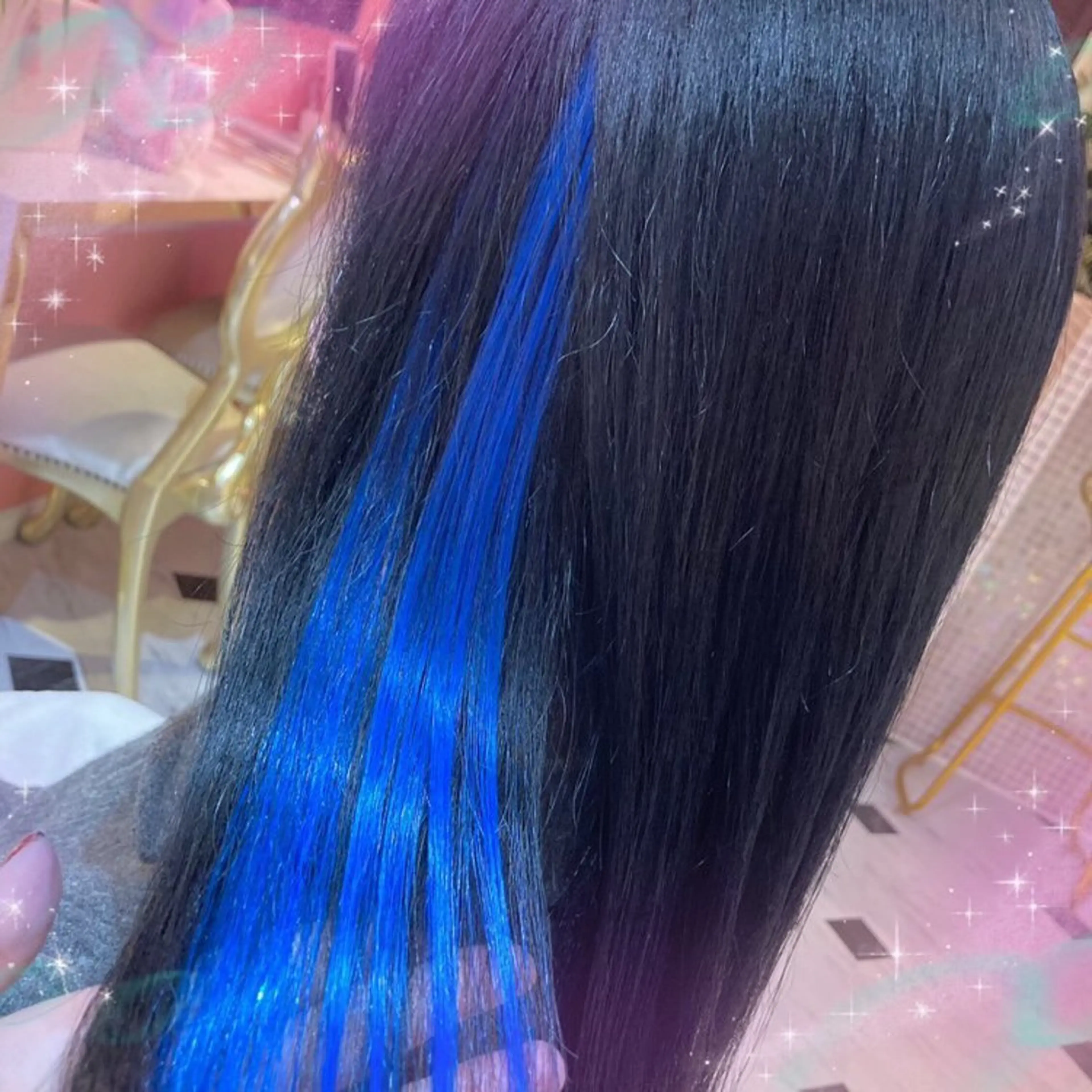 ロング カラー カット ヘアカラー トリートメント ヘアセット Beauty Sal on Milkのヘアスタイル