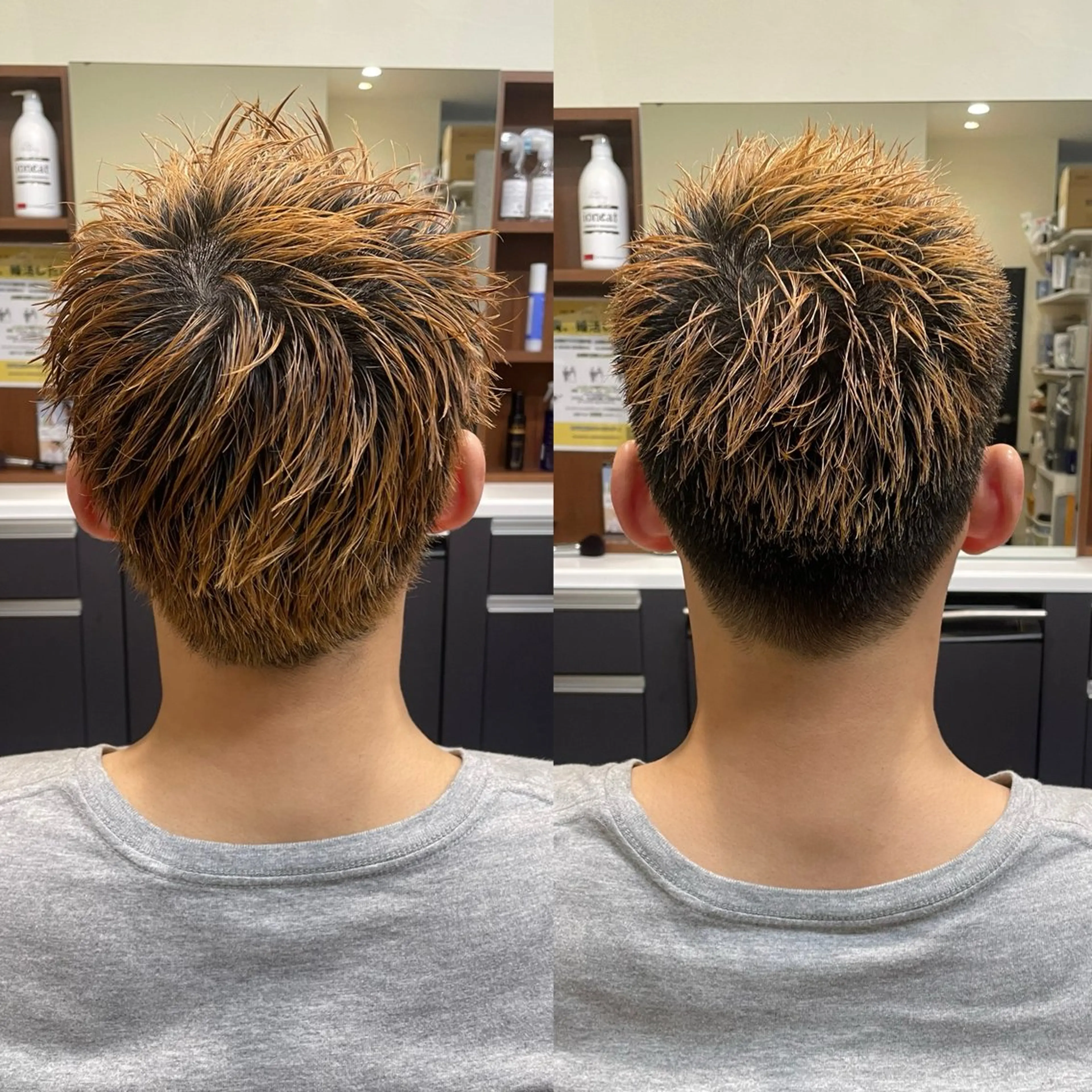 ショート メンズ 💈トレサンパ 💈金山駅✂︎愛実のヘアスタイル