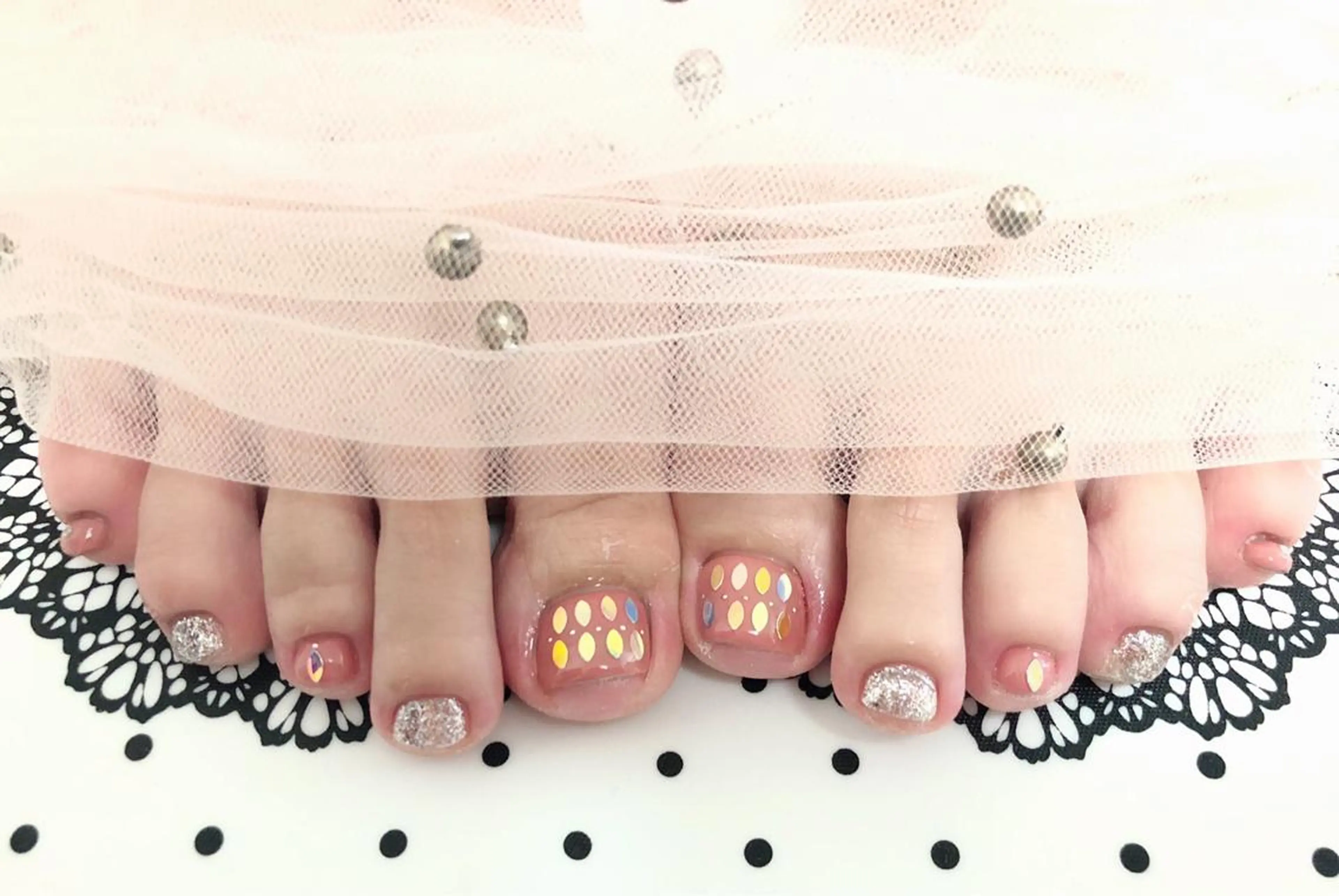 ネイル マジック ミラーのネイルデザイン