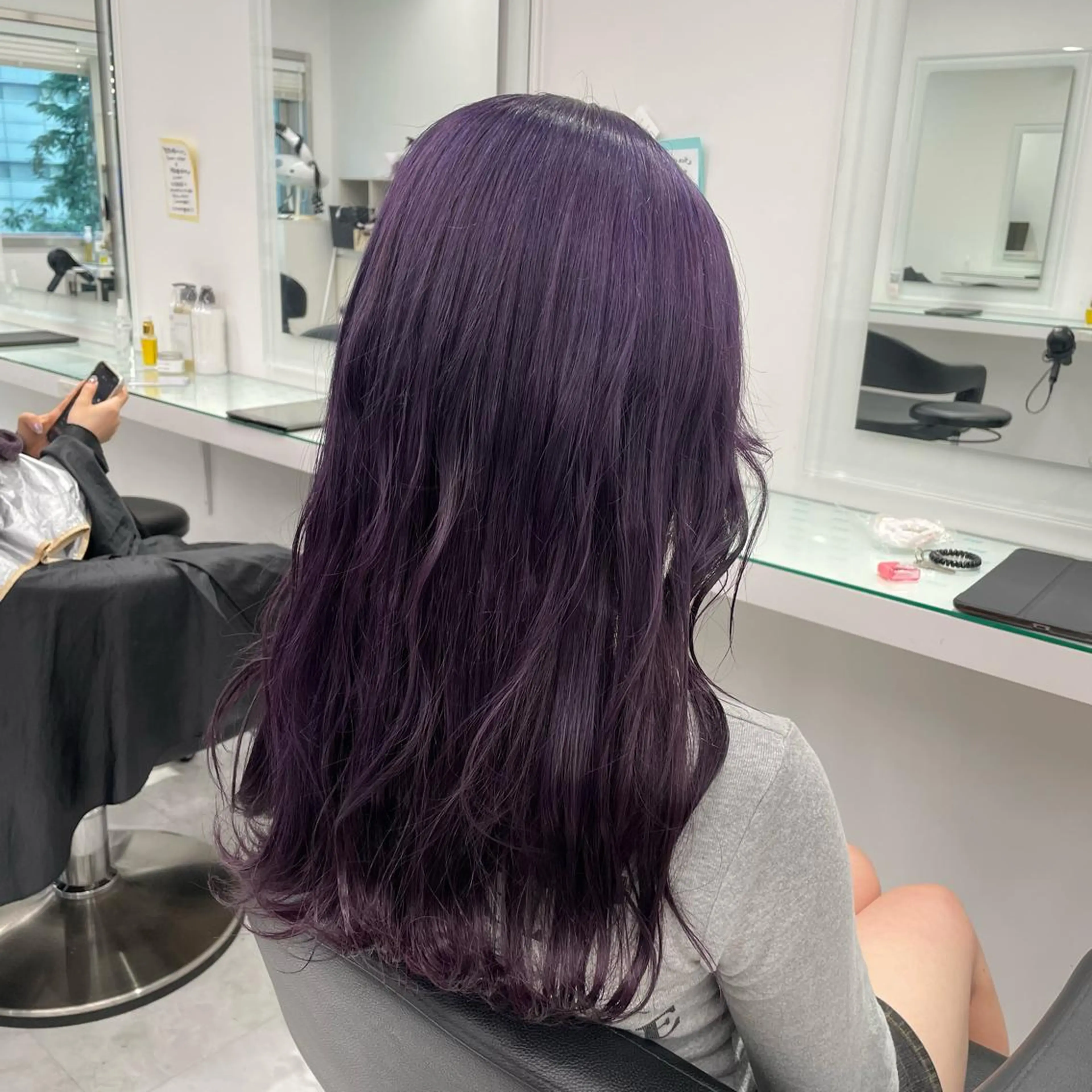 ロング カラー ヘアカラー トリートメント ヘッドスパ ヘアセット 暖色🩷透明感カラー ♡Maika♡のヘアスタイル
