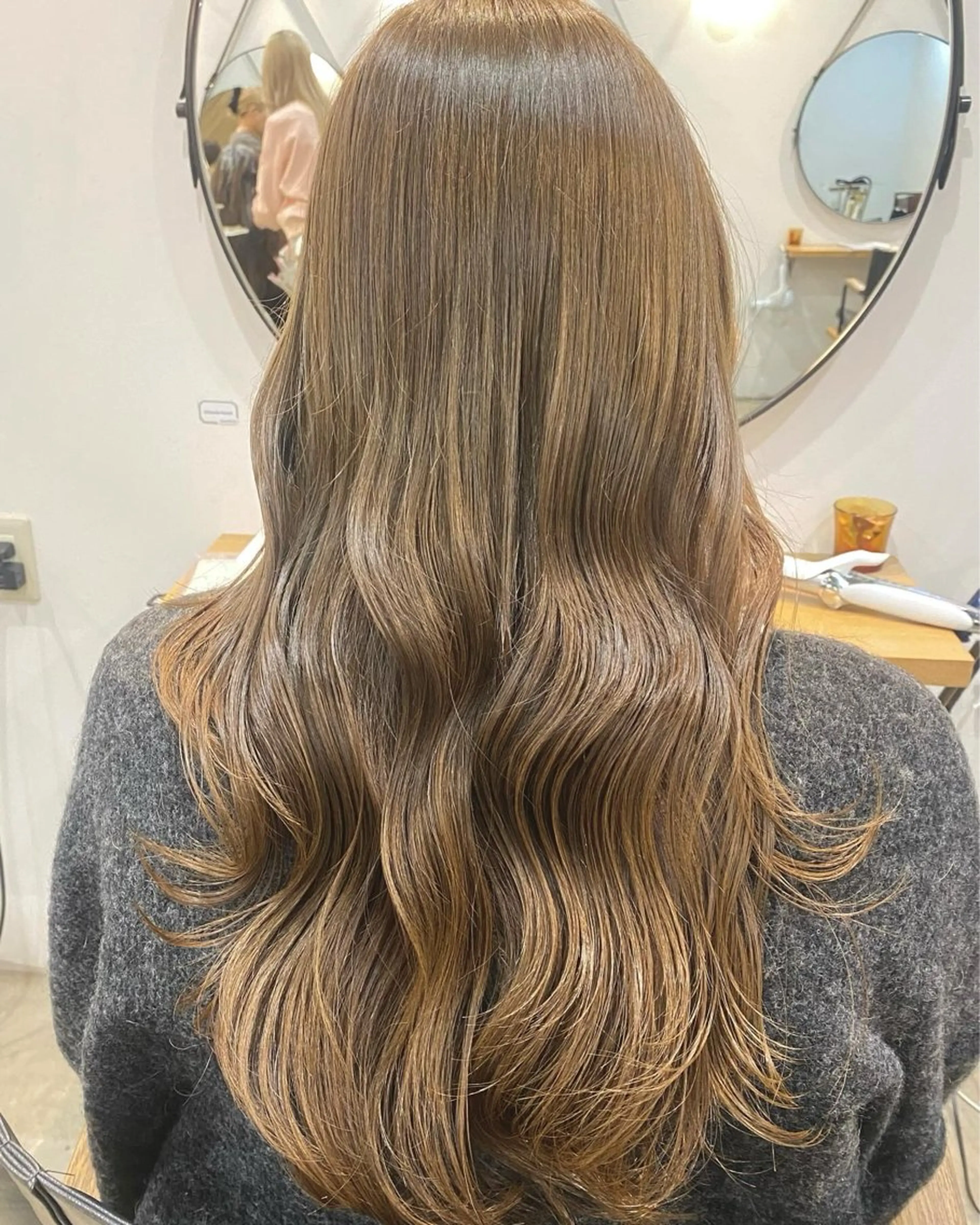 ロング カット ヘアカラー 🫧艶髪/透明感🫧 EIGHT/丸山のヘアスタイル