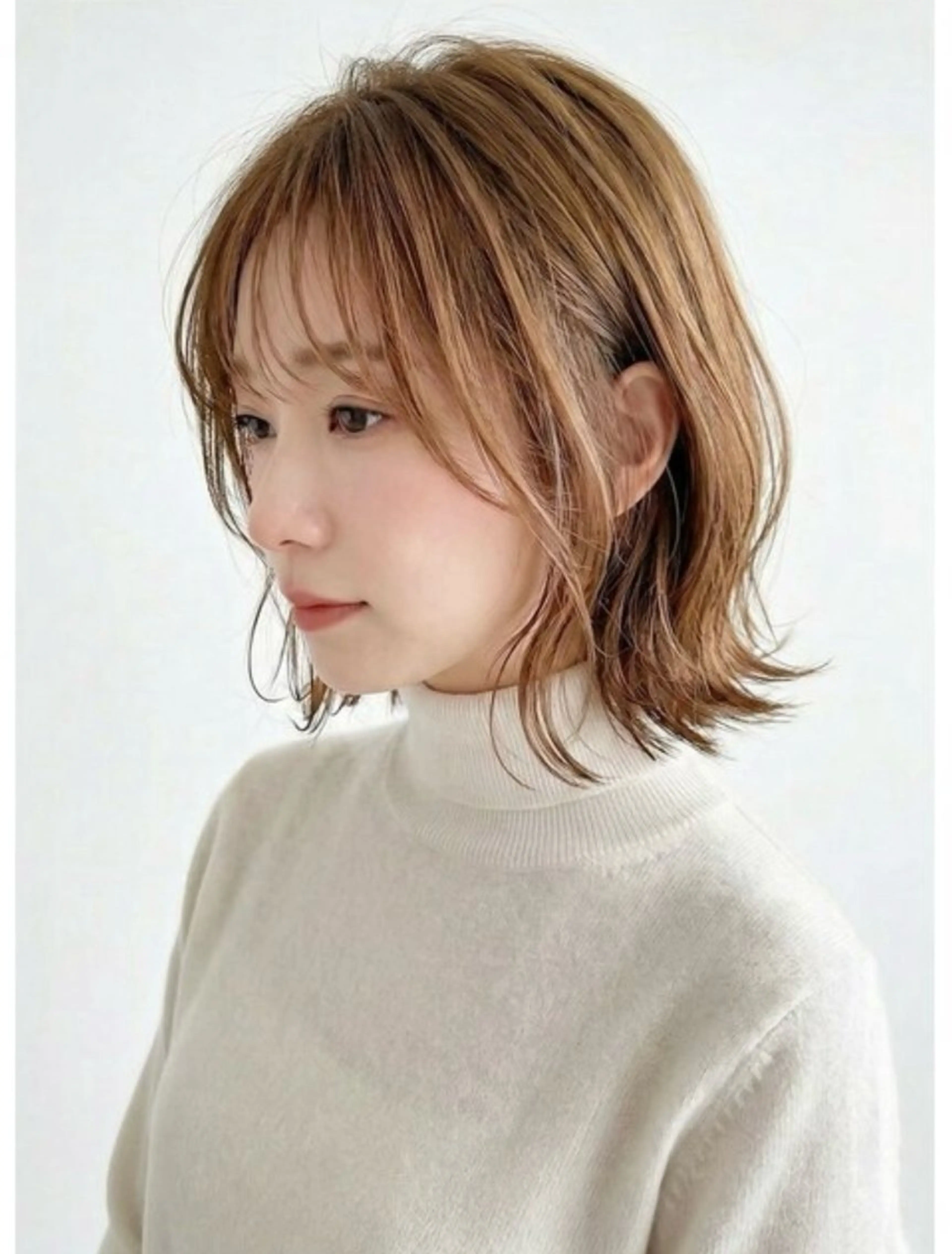 ミディアム カラー パーマ メンズカット✨募集中 ✨ちえ✨のヘアスタイル