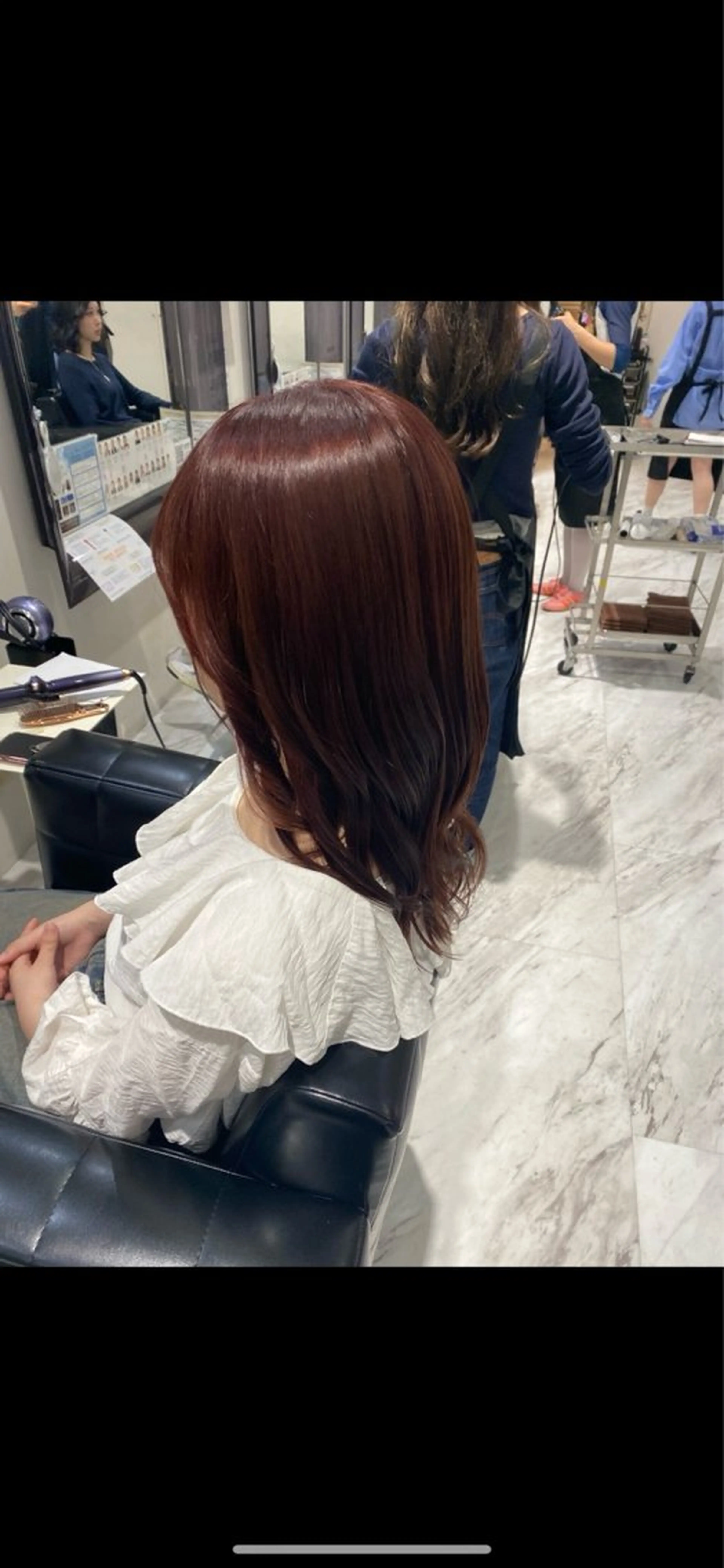 カラー MASHU Machela店所属・ゆいな/大阪🎀 透明感カラー😳🫧のヘアスタイル