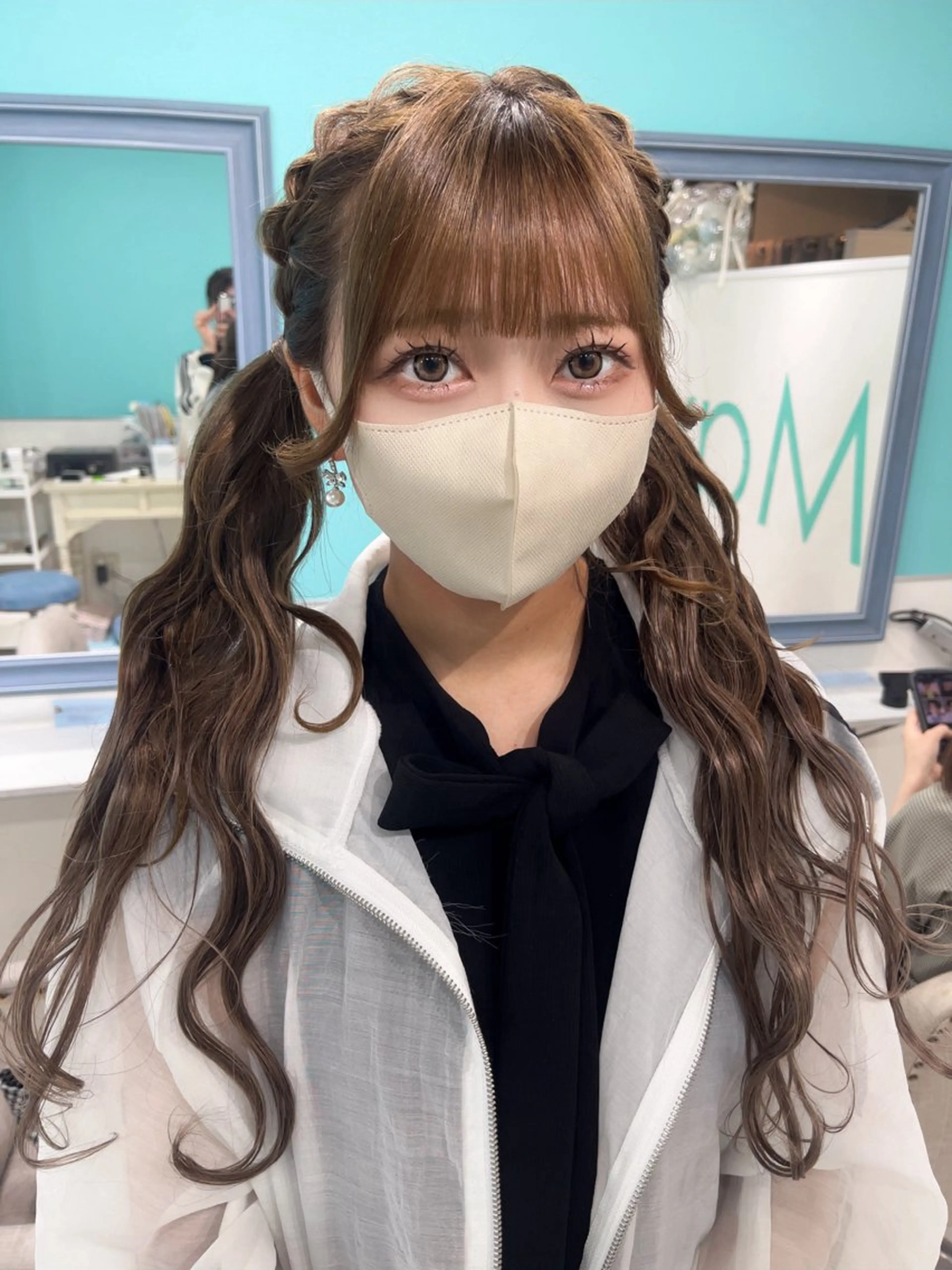 ヘアアレンジ ヘアセット ☁️hinako☁️ 1HAVANAのヘアスタイル