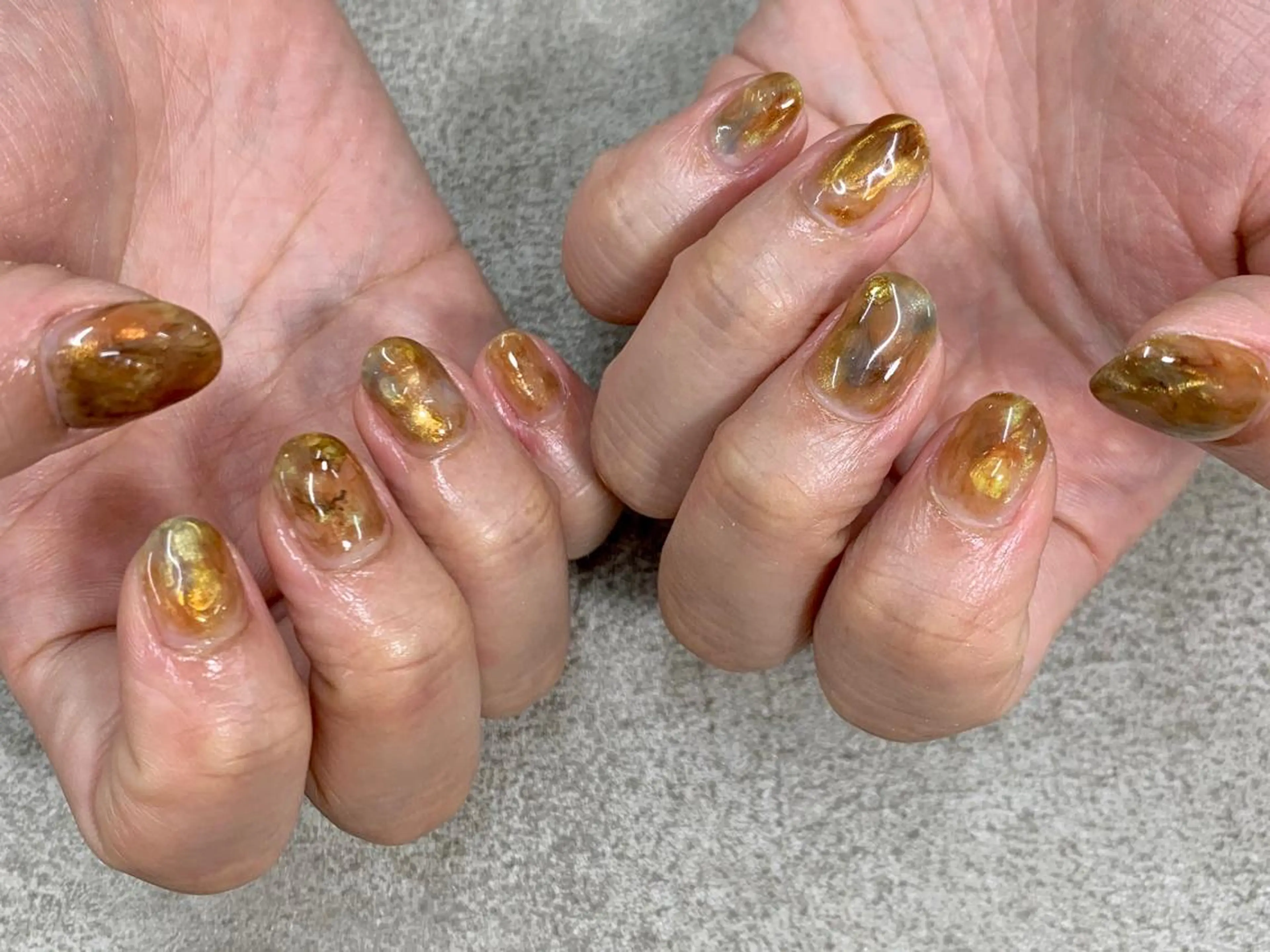 ネイル 新宿ニュアンスネイル makotoのネイルデザイン
