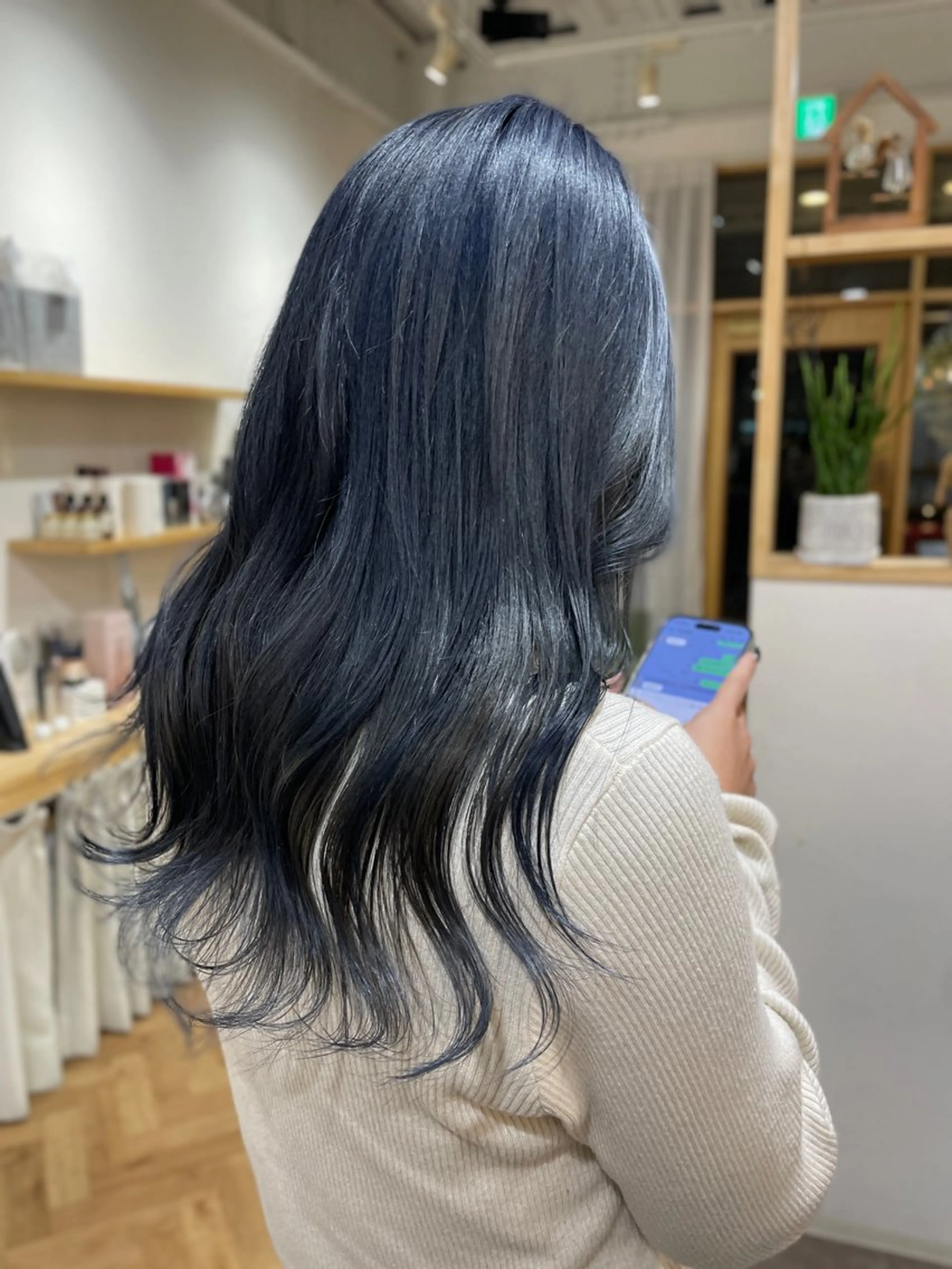 ミディアム カラー ヘアカラー merc.🐰澤田 凜のヘアスタイル