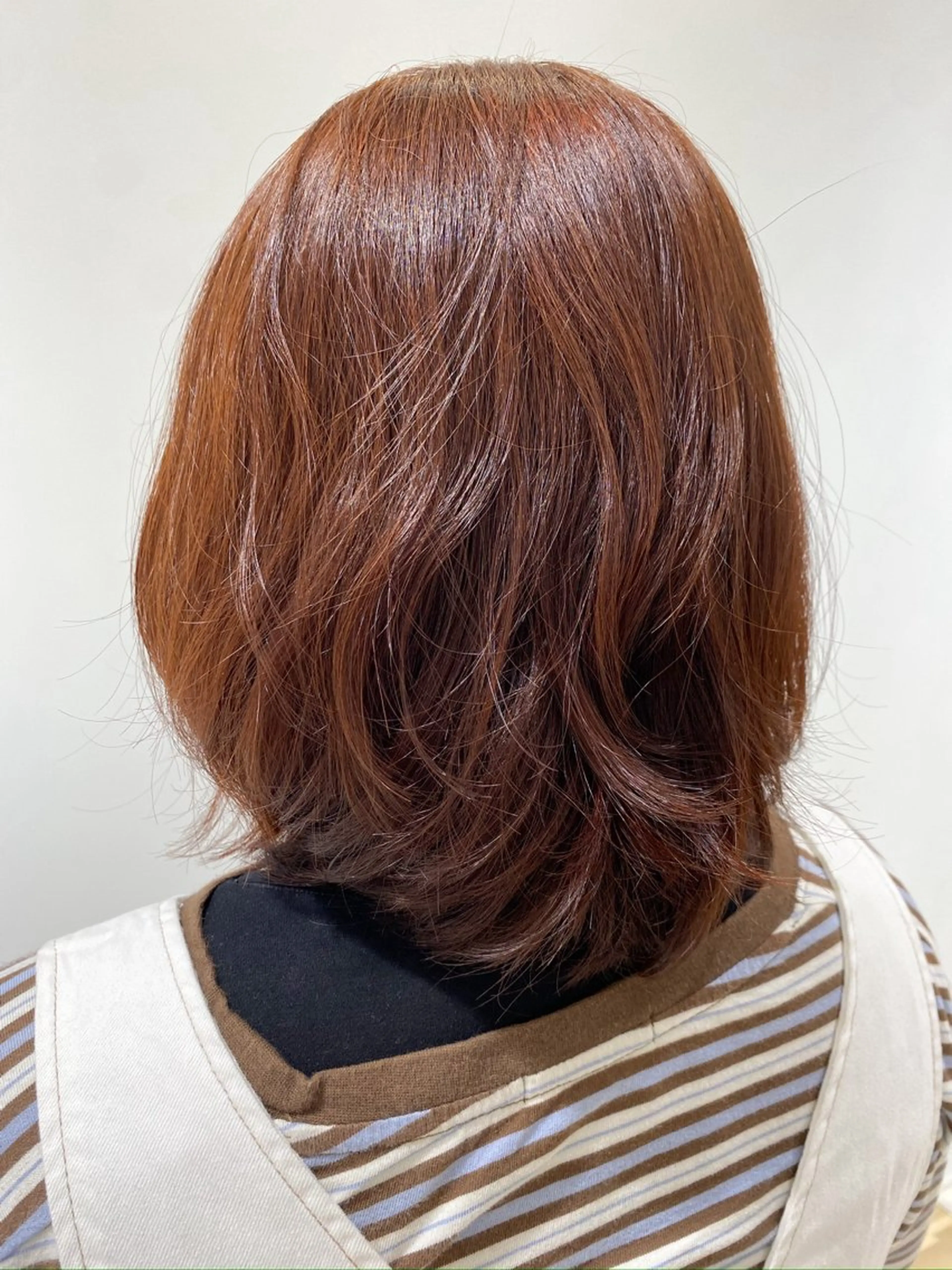 ミディアム カラー U hair師勝 成戸飛羽磨のヘアスタイル