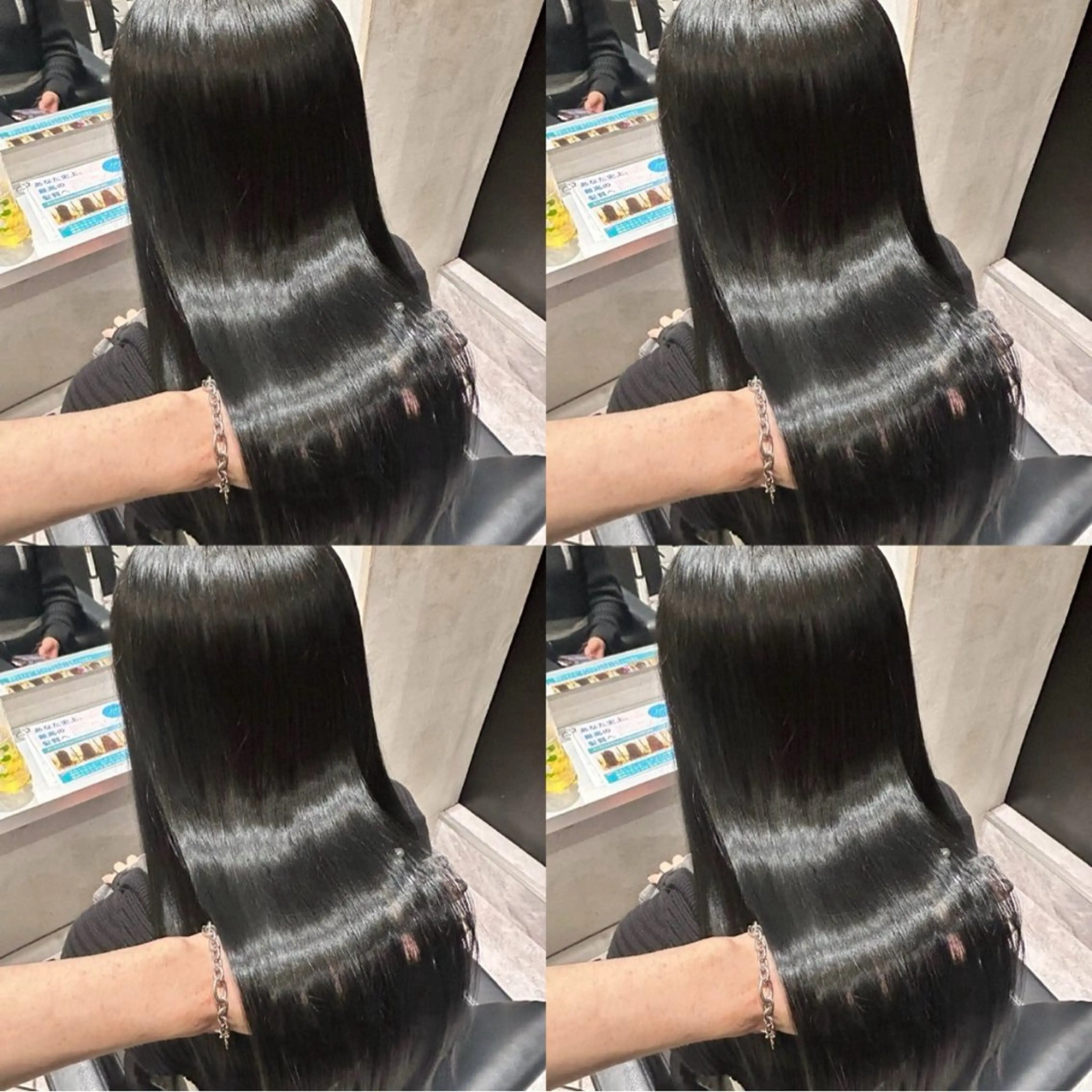 ロング カラー ヘアカラー トリートメント 透明感×髪質改善× エクステそうまのヘアスタイル