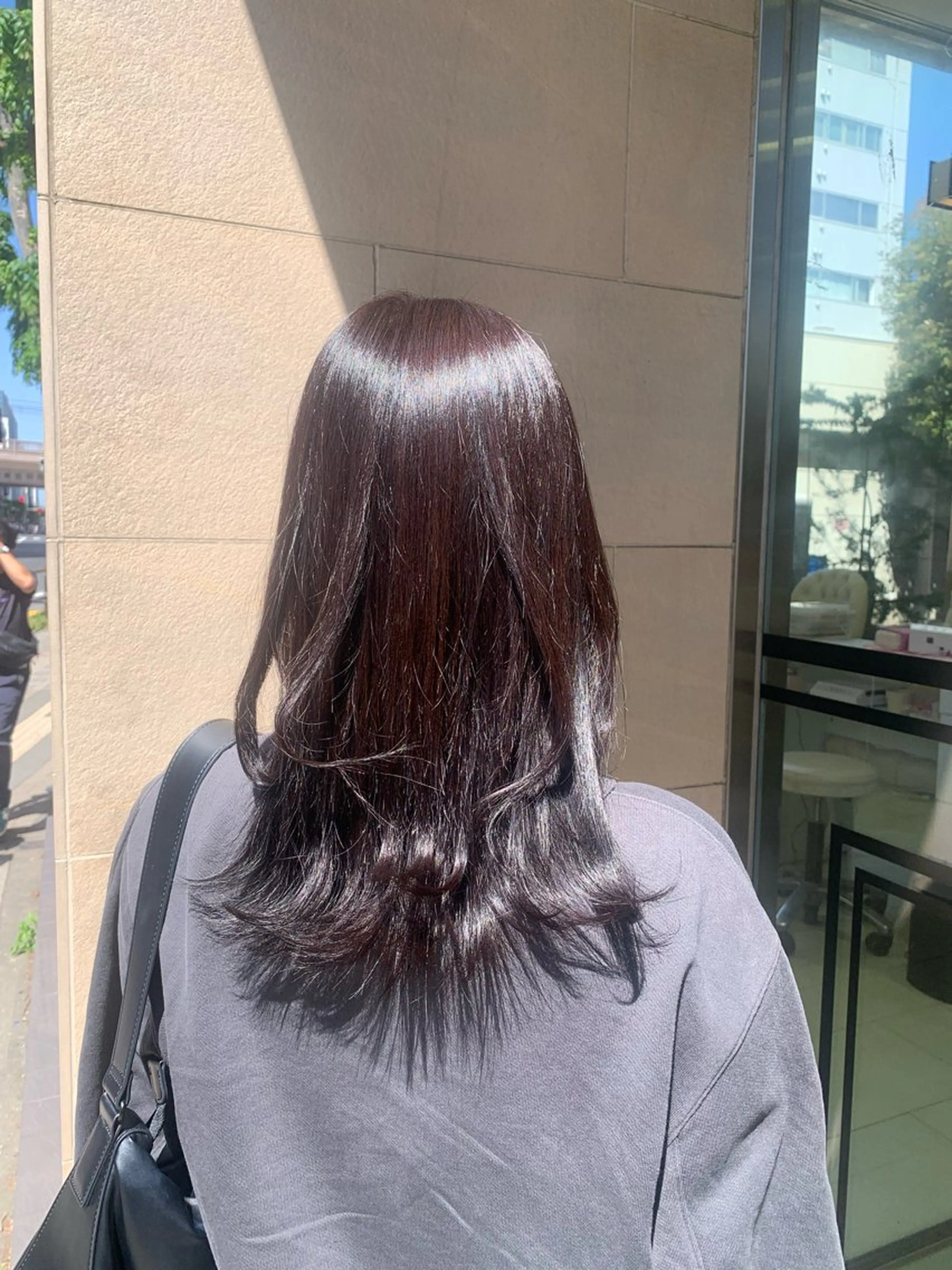 セミロング レイヤー／マツエク 💋𝑨𝑵𝑵𝑨のヘアスタイル