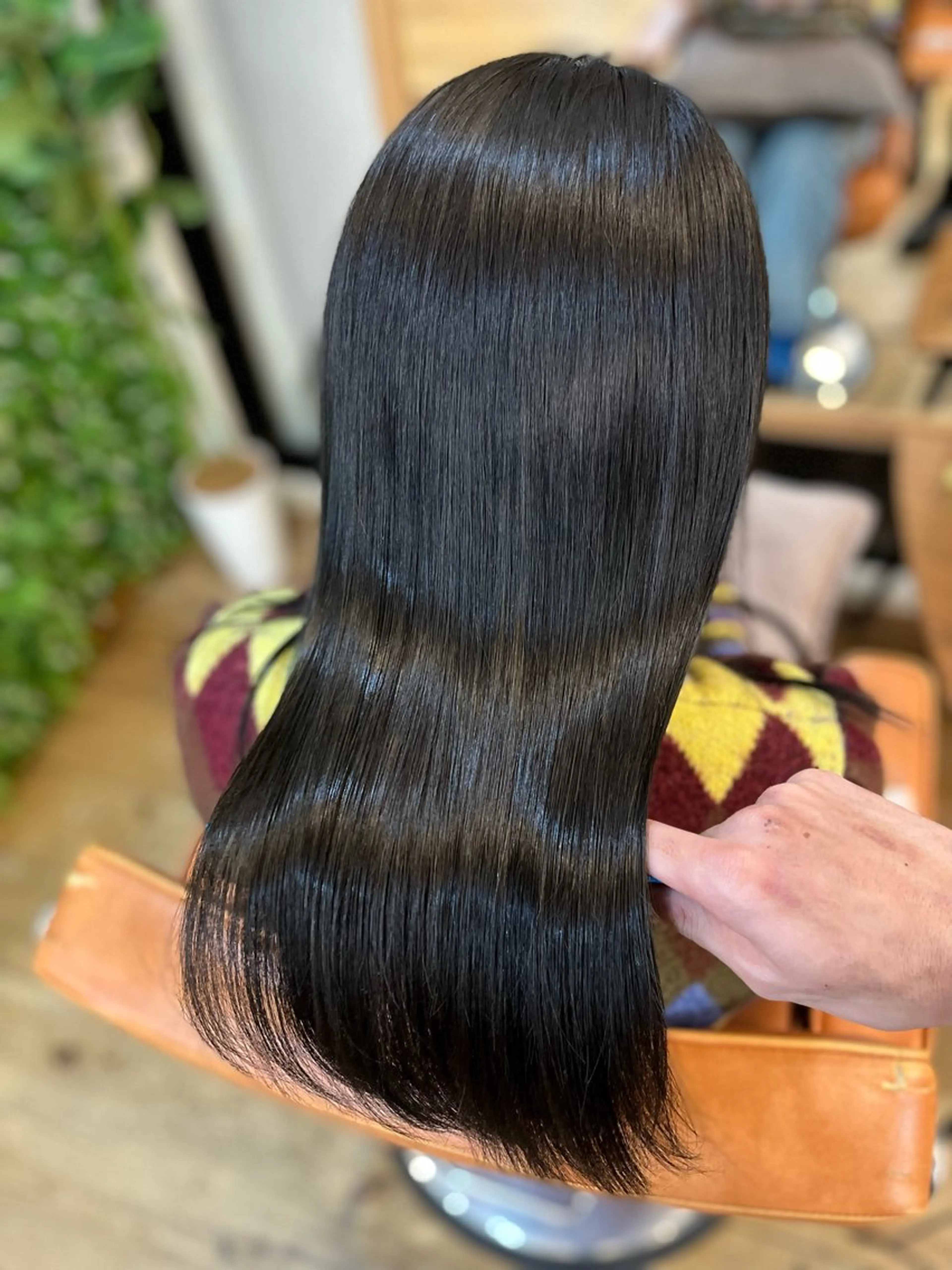 ロング ⚪️髪質改善 縮毛 店長 コウ⚪️のヘアスタイル