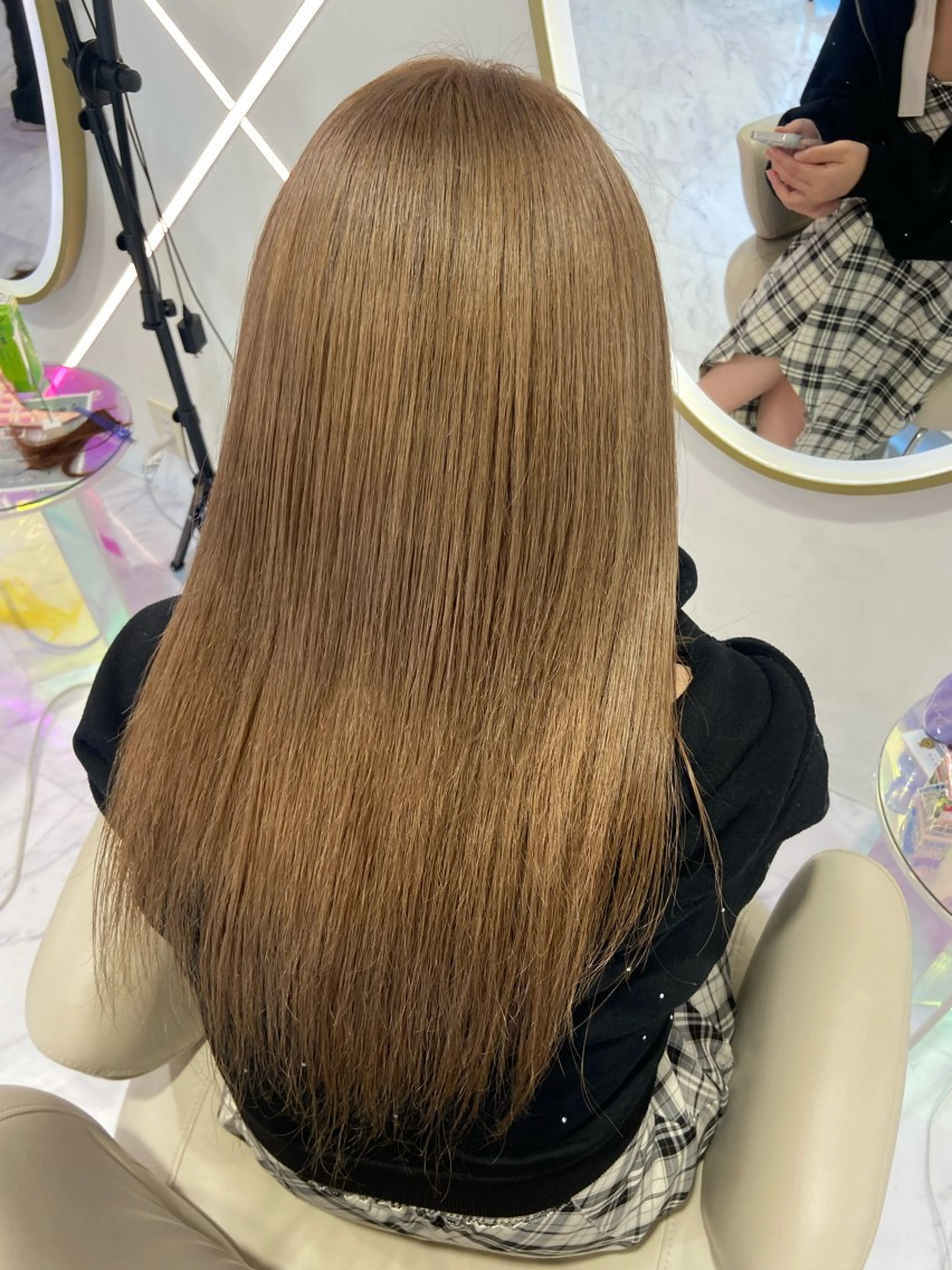 ミディアム カット ヘアカラー 名駅/ハイトーン /Y2k/YUNAのヘアスタイル