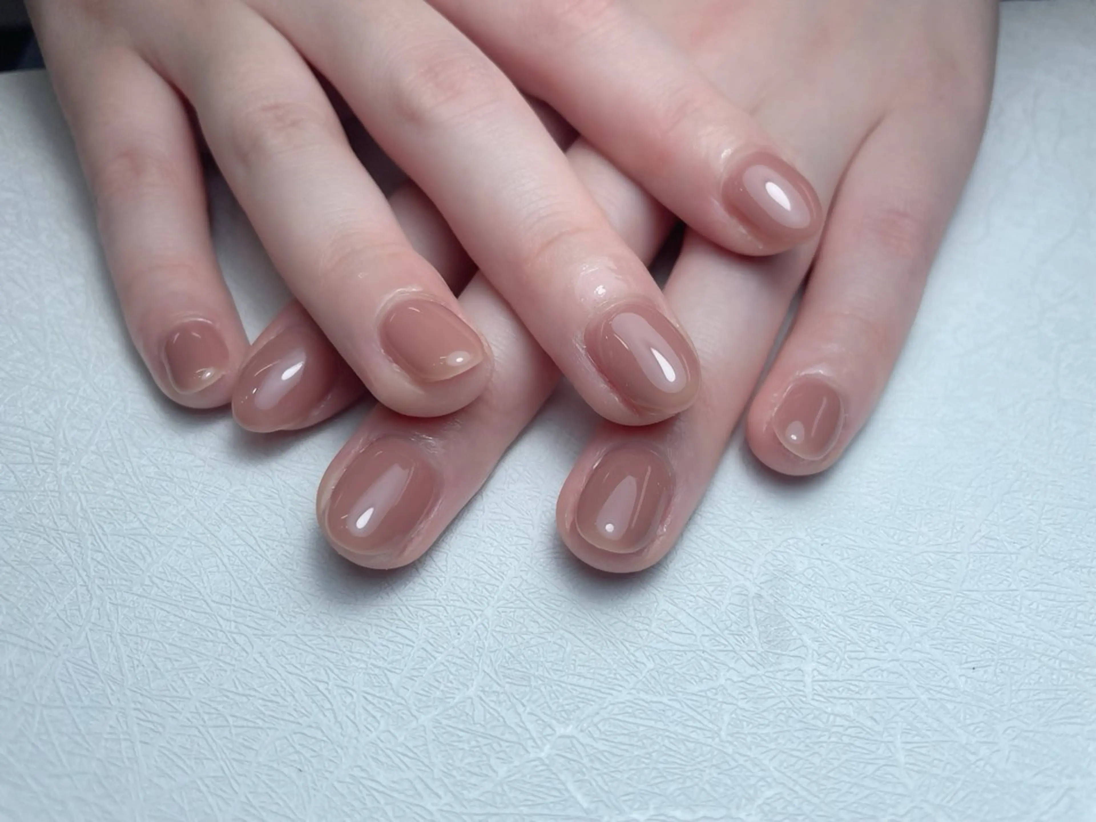 ネイル オーロラネイル 長さ出し フットネイル フレンチネイル 韓国ネイル 中野駅から2分 MEO NAILのネイルデザイン