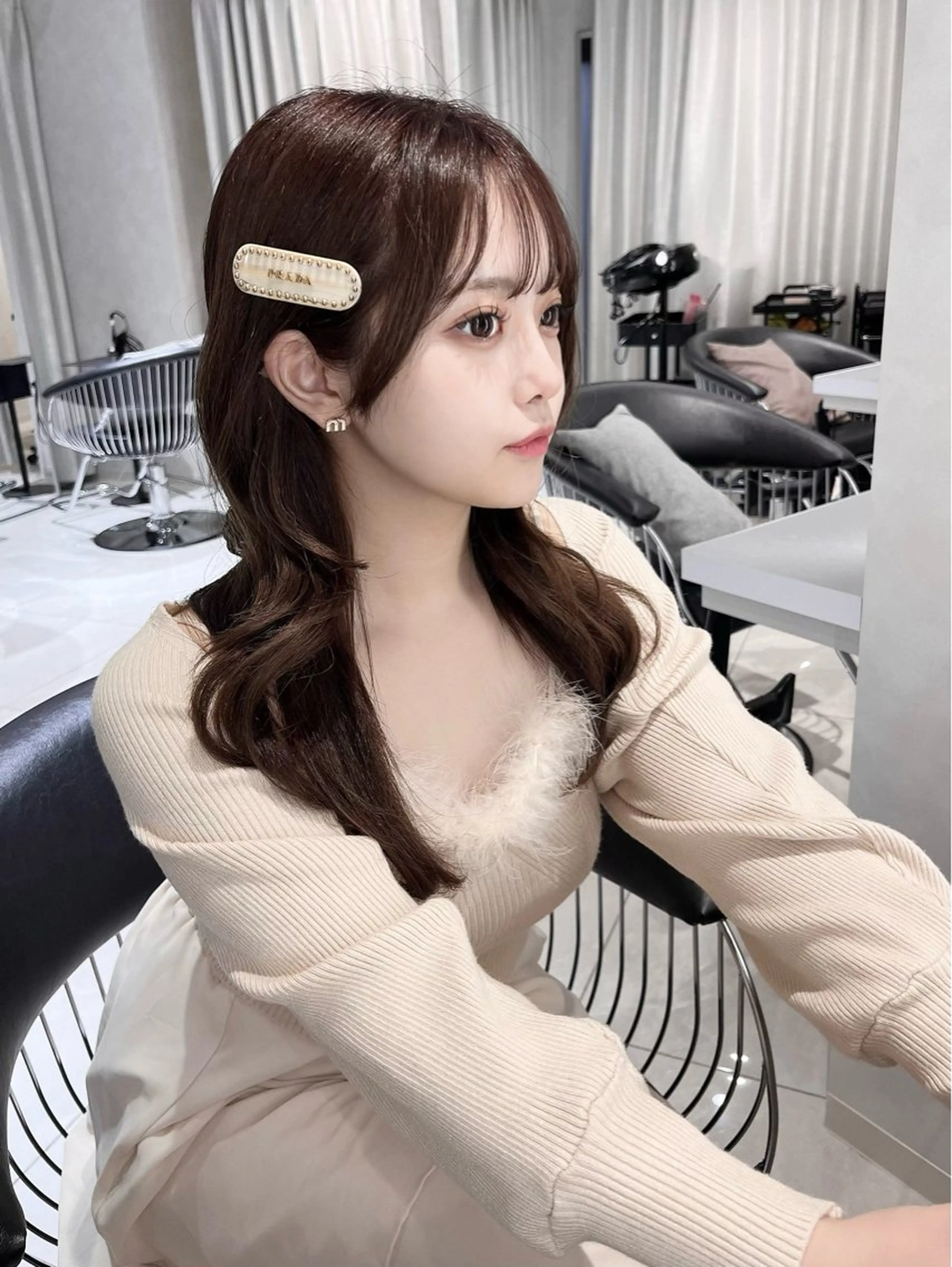 ロング くびれヘア 韓国ヘア×艶髪🎀 池袋/Rina🩶のヘアスタイル