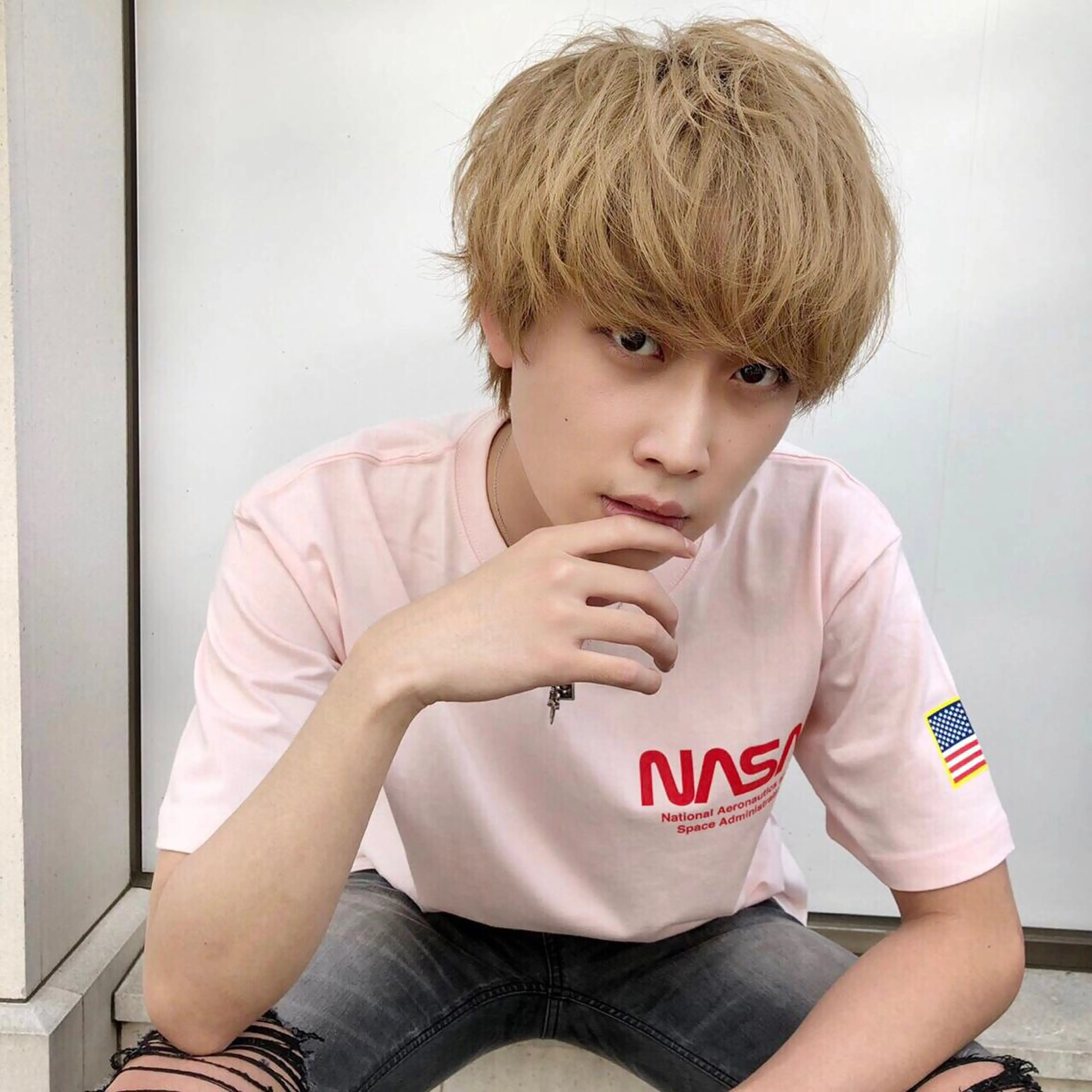 ショート カラー メンズ ✨【公式】渋谷メンズ サロン BLUCK✨のヘアスタイル