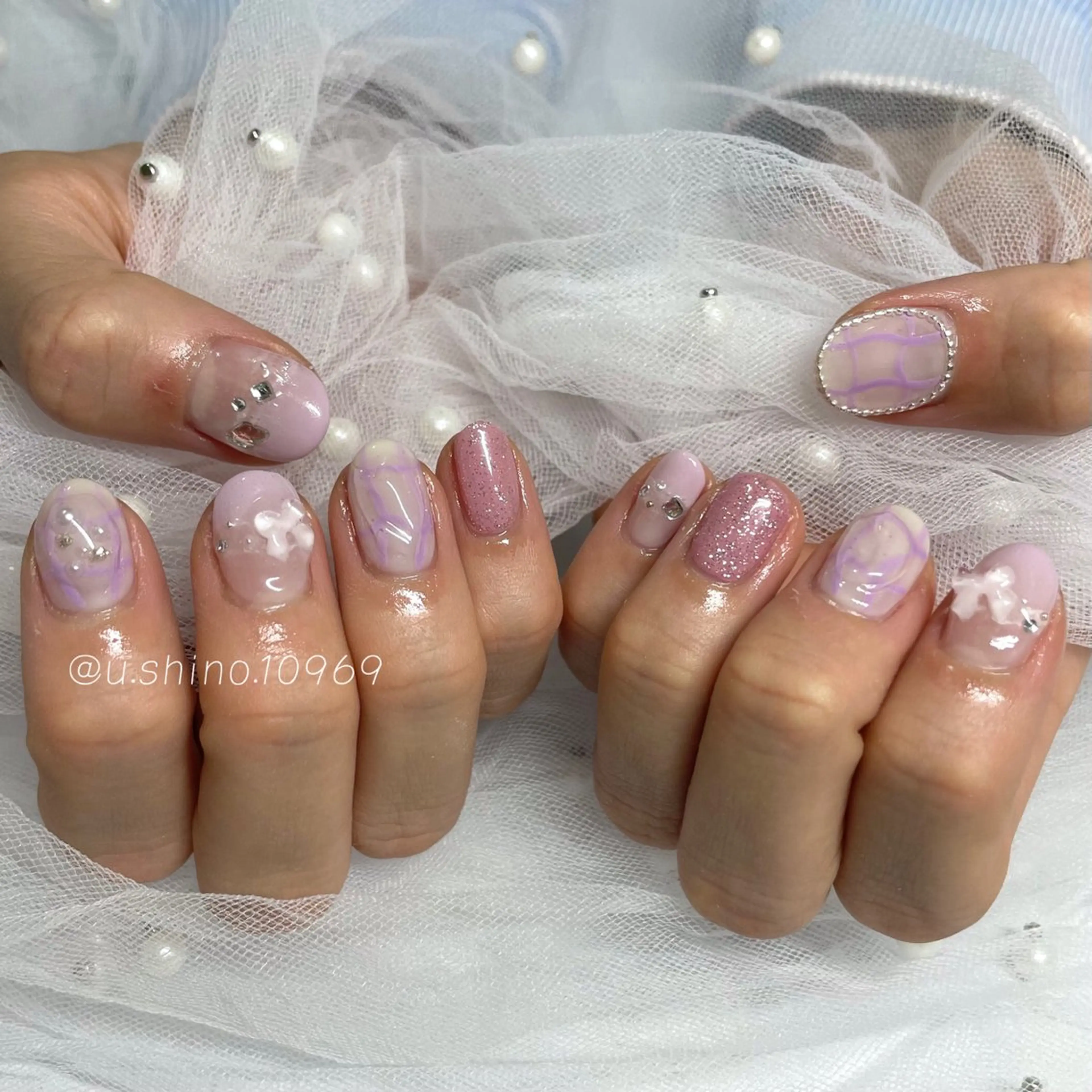 ネイル ハンドネイル MoonLight SHINOのネイルデザイン