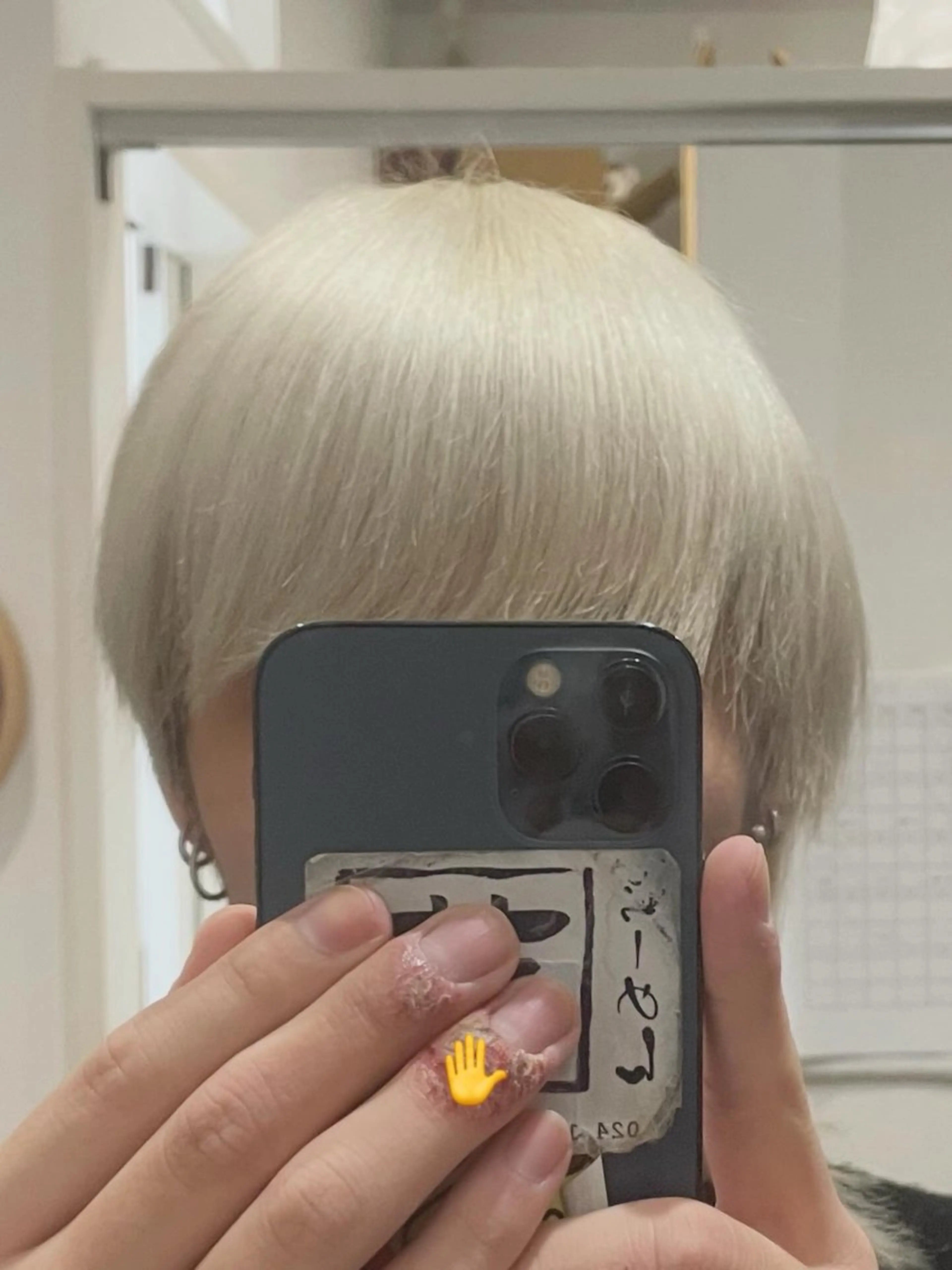 カラー メンズ ヘアカラー 佐々木 空人のヘアスタイル