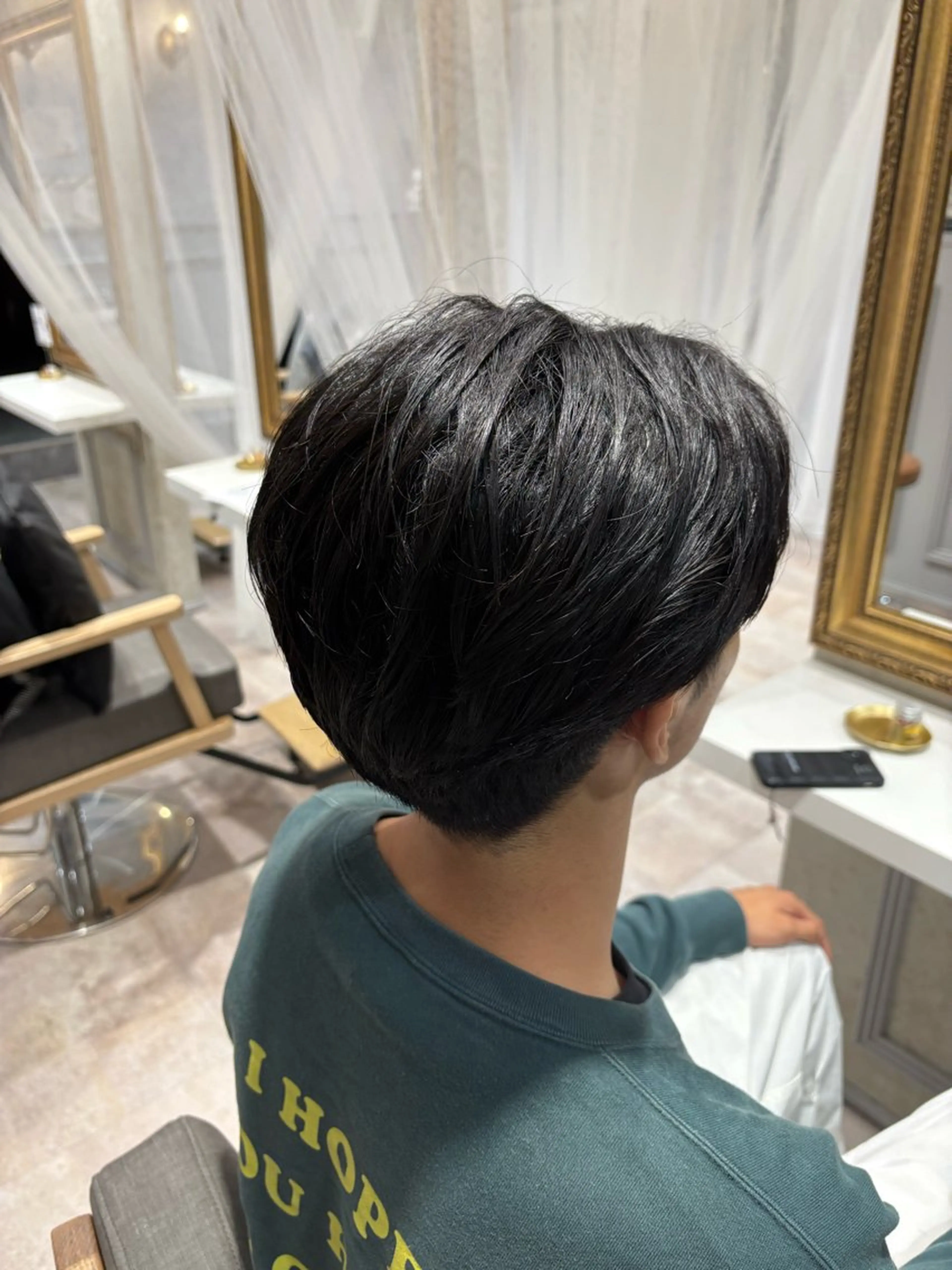 カラー 下田 颯太のヘアスタイル