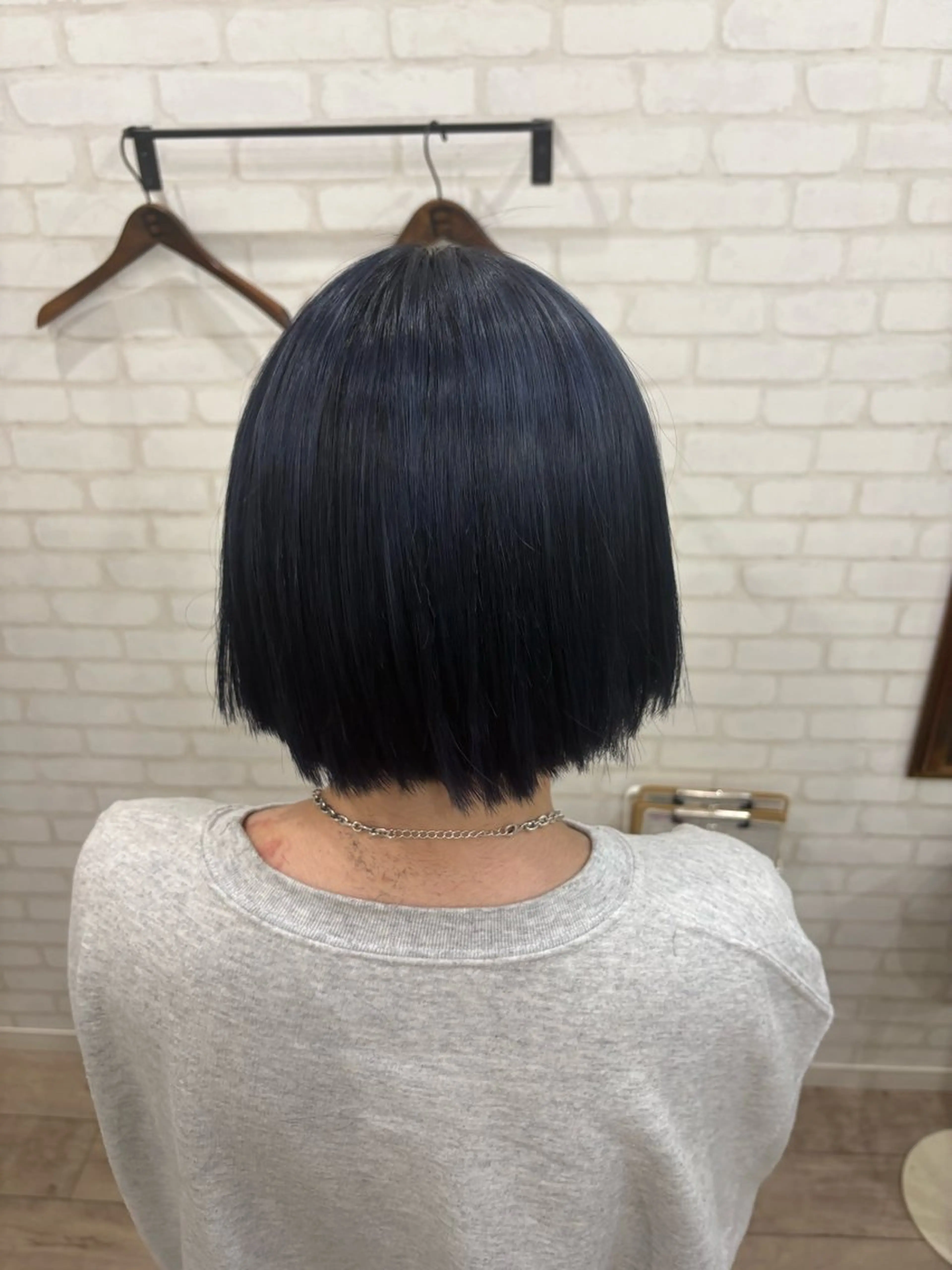 〖セルフドライコース〗 シングルカラー+トリートメントの写真