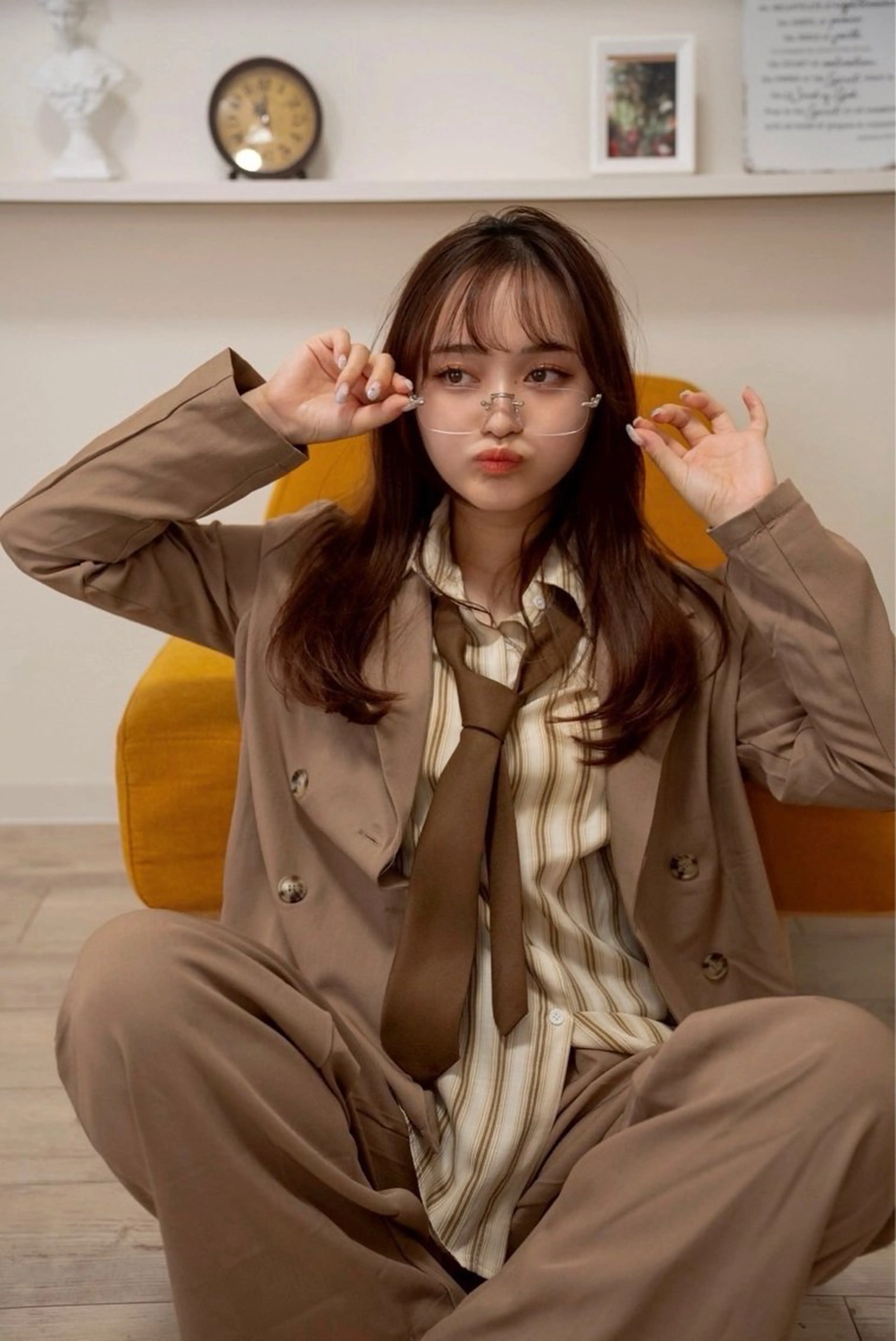 ロング レイヤー/韓国風ヘア /yukari🌷のヘアスタイル