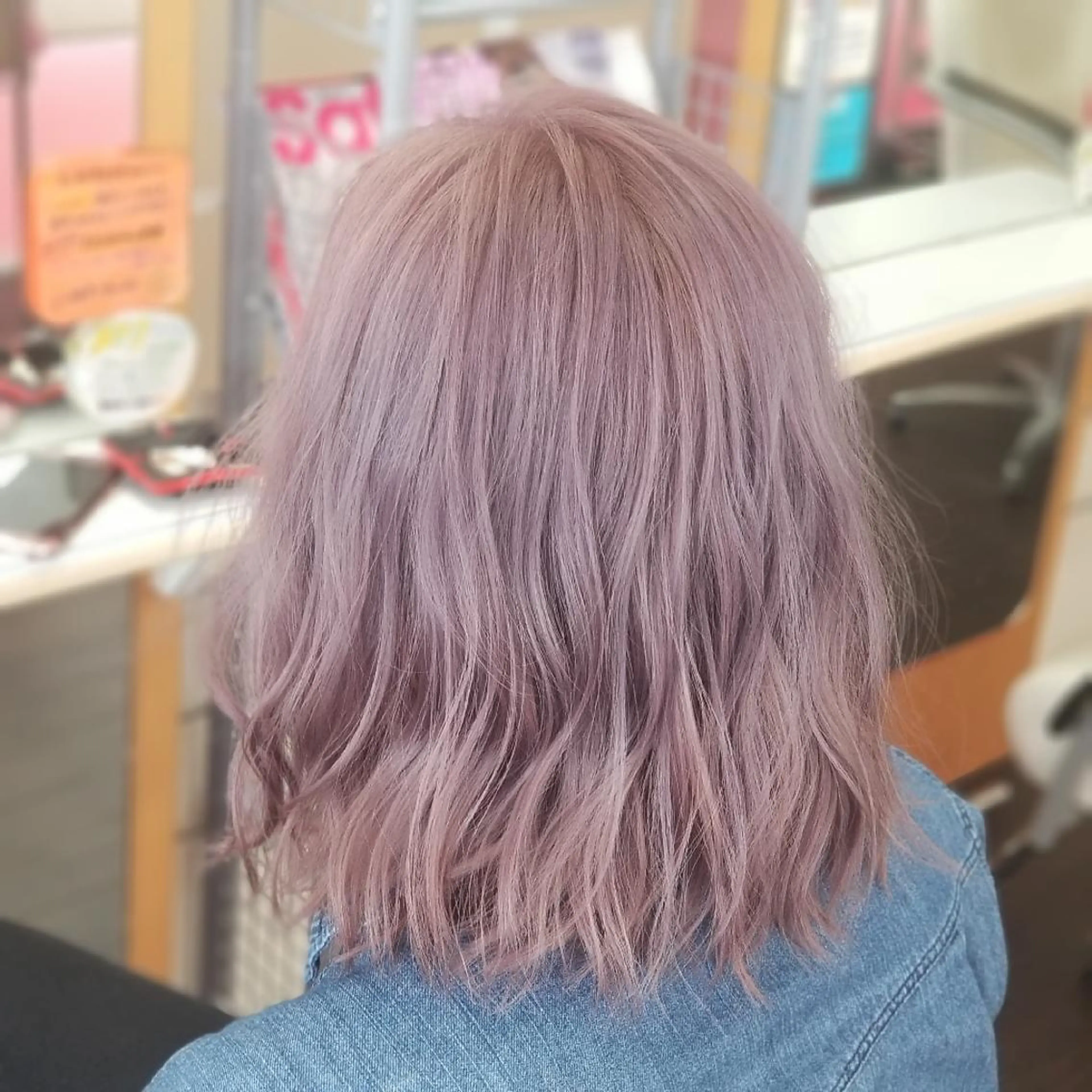 ミディアム カット ヘアカラー トリートメント 植田 /エクステ /ブリーチ/髪質改善のヘアスタイル