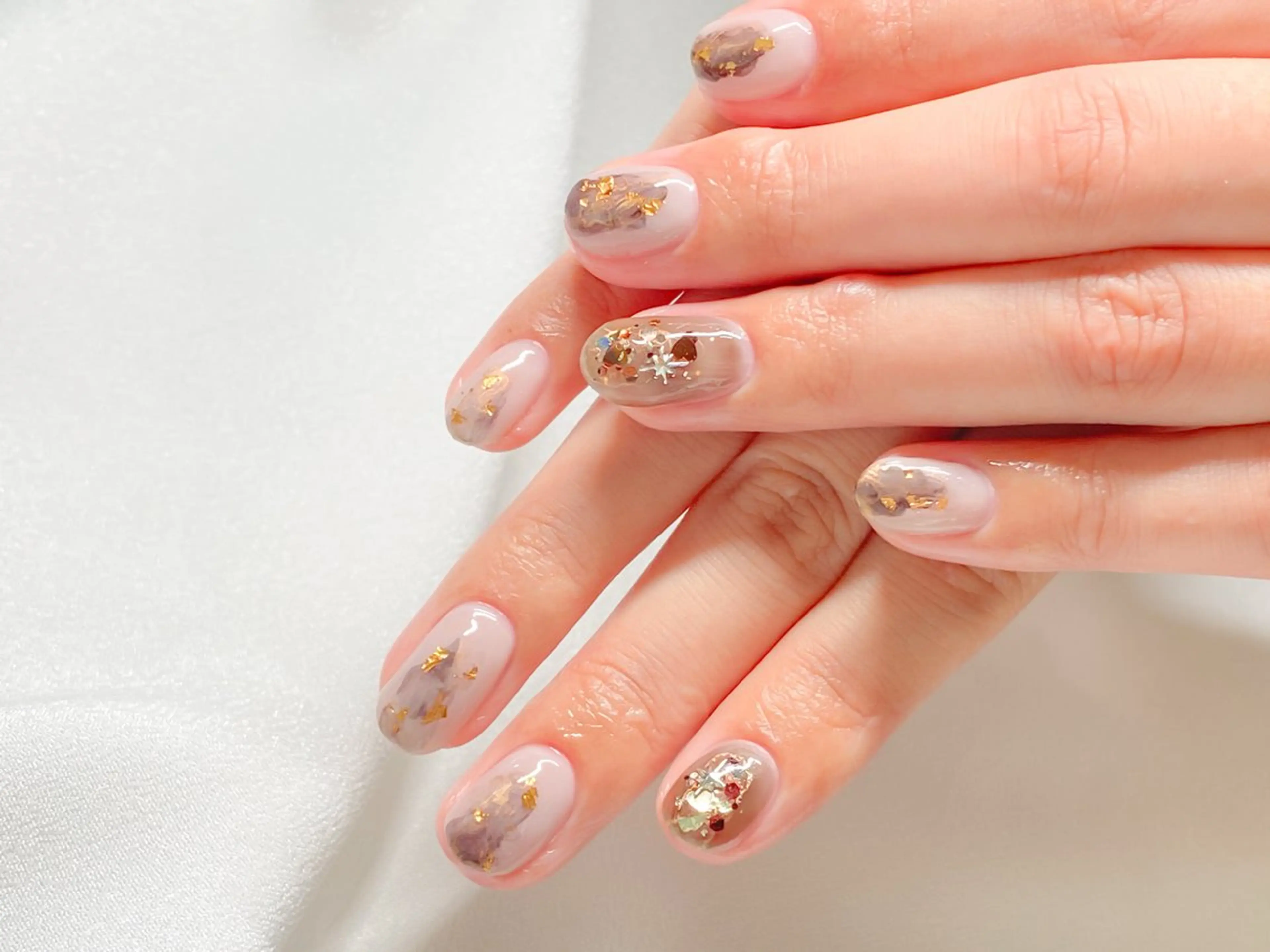 ネイル ハンドネイル フットネイル nail salon Ecloreのネイルデザイン