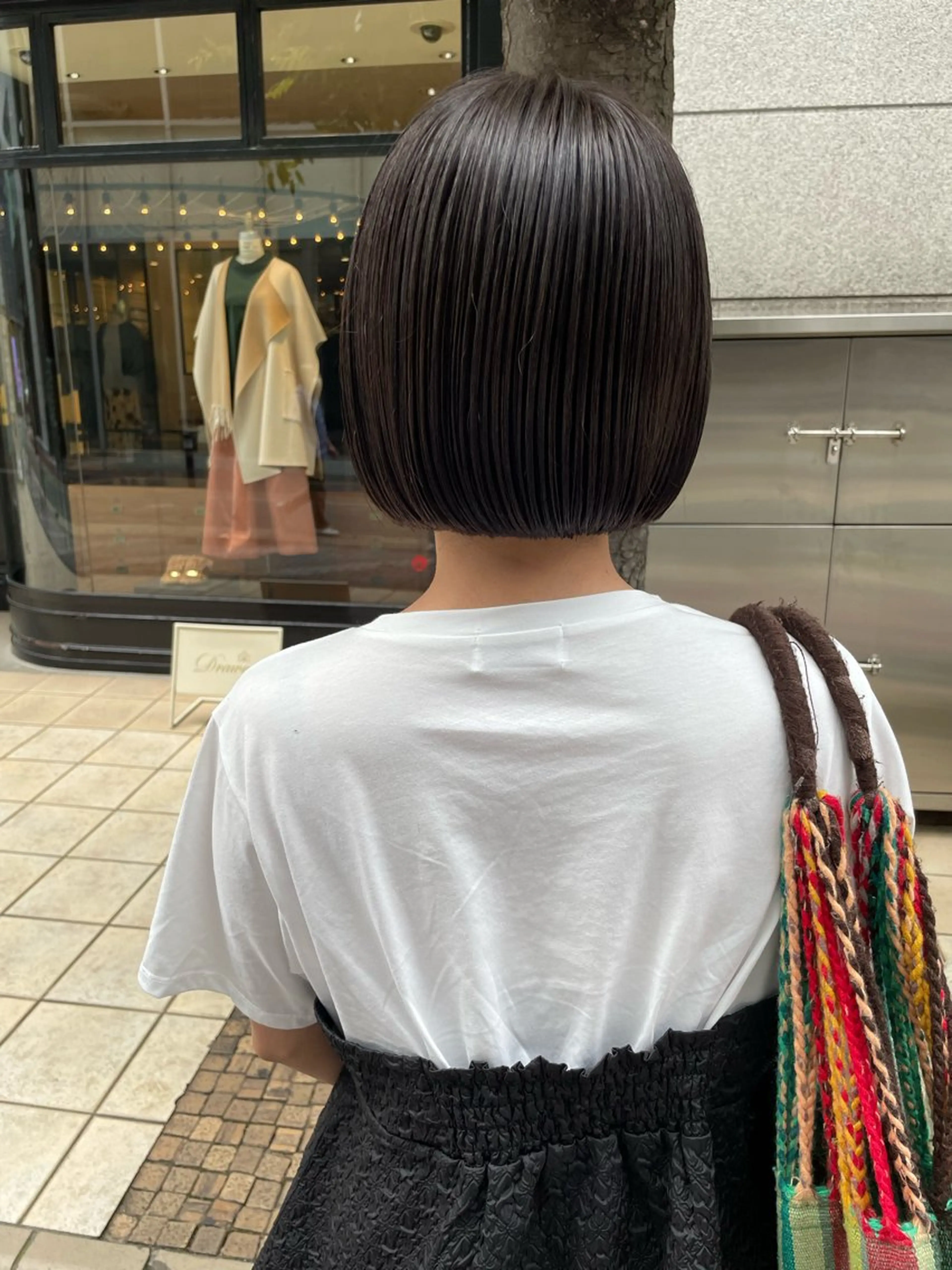 ショート カラー カット ヘアカラー トリートメント 髪質改善will hairdesignのヘアスタイル