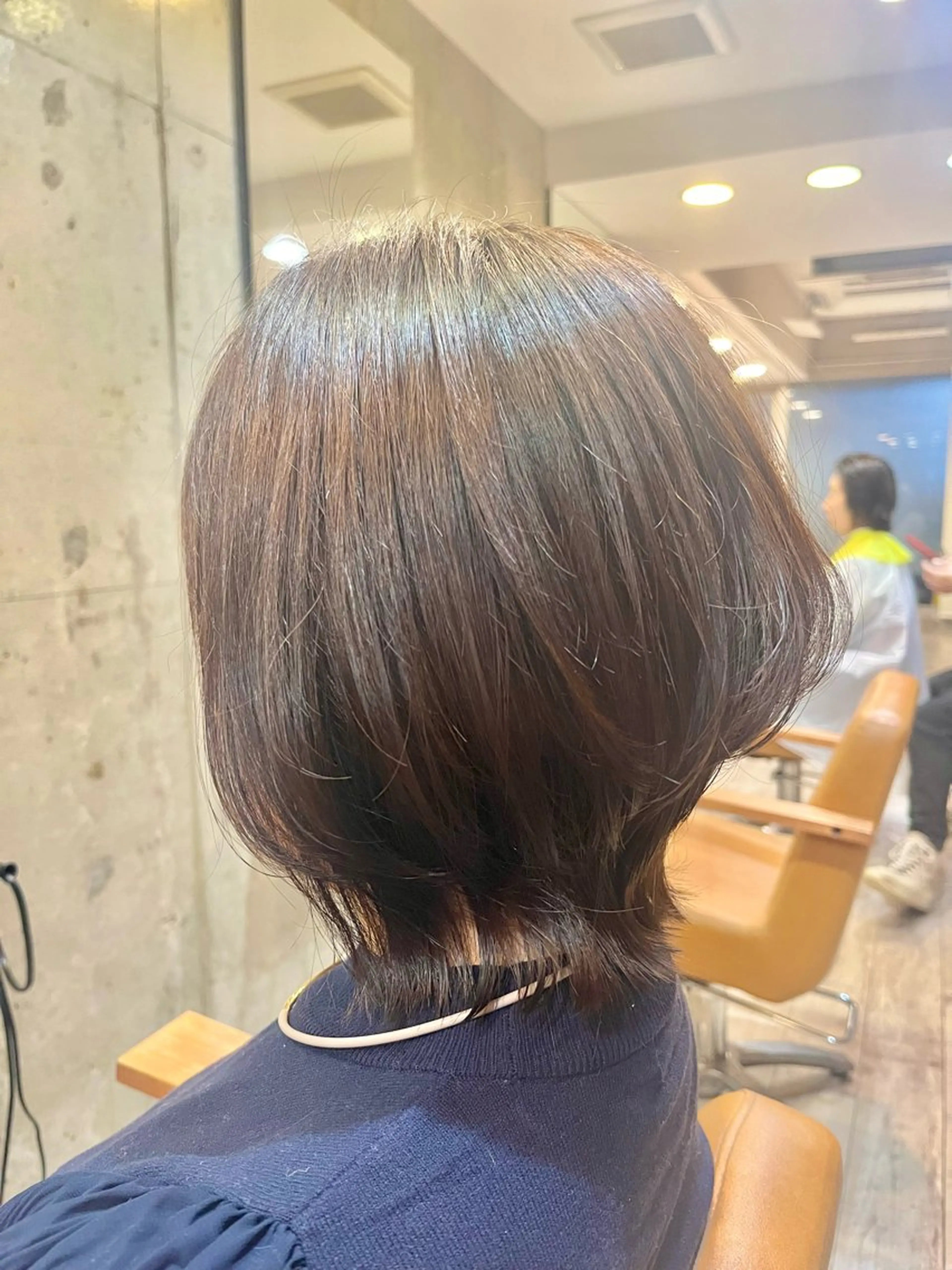 ミディアム 加藤 涼来のヘアスタイル