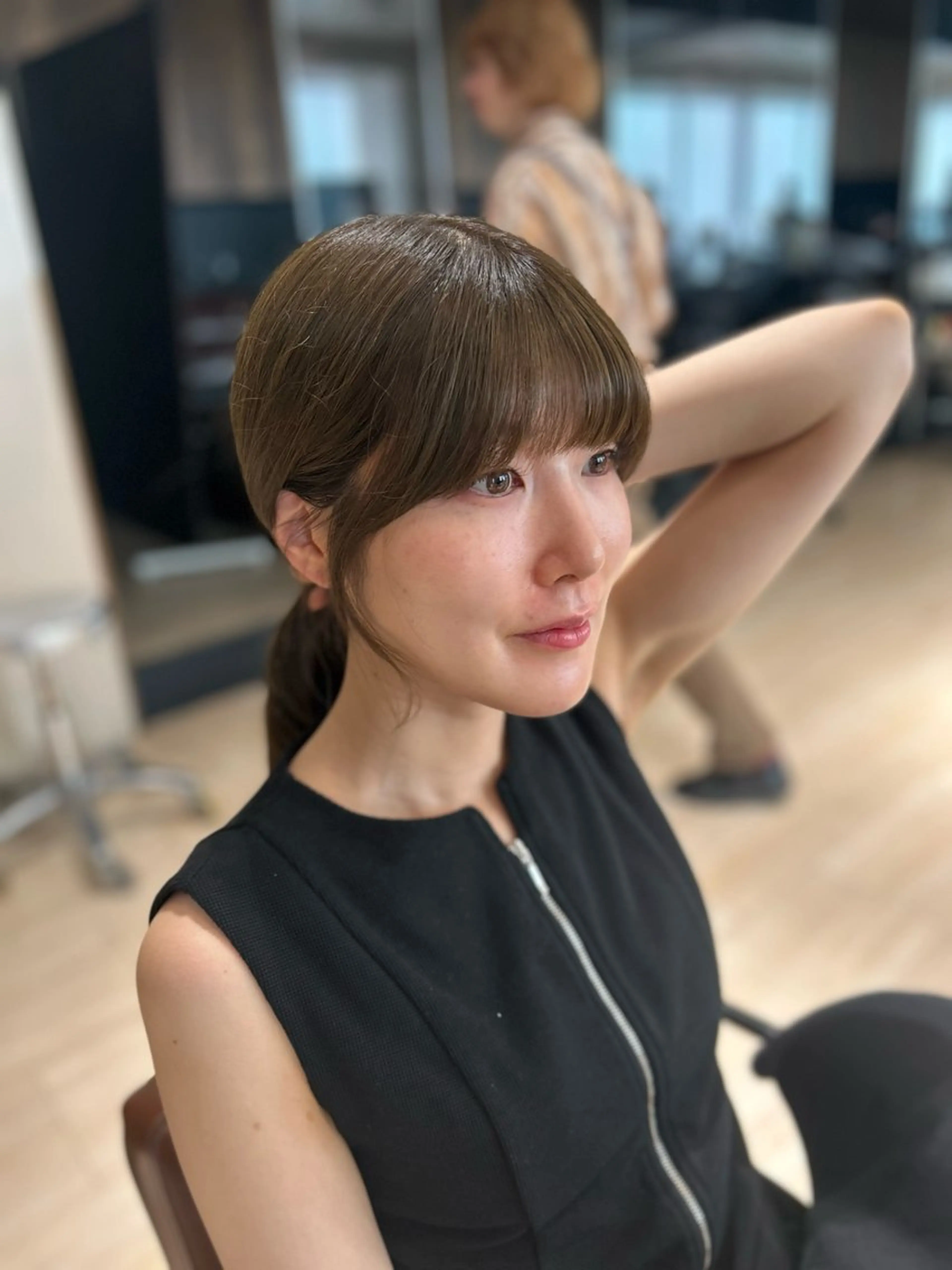 カット ヘアセット 🌼大竹美侑／顔まわ りカット／レイヤーのヘアスタイル