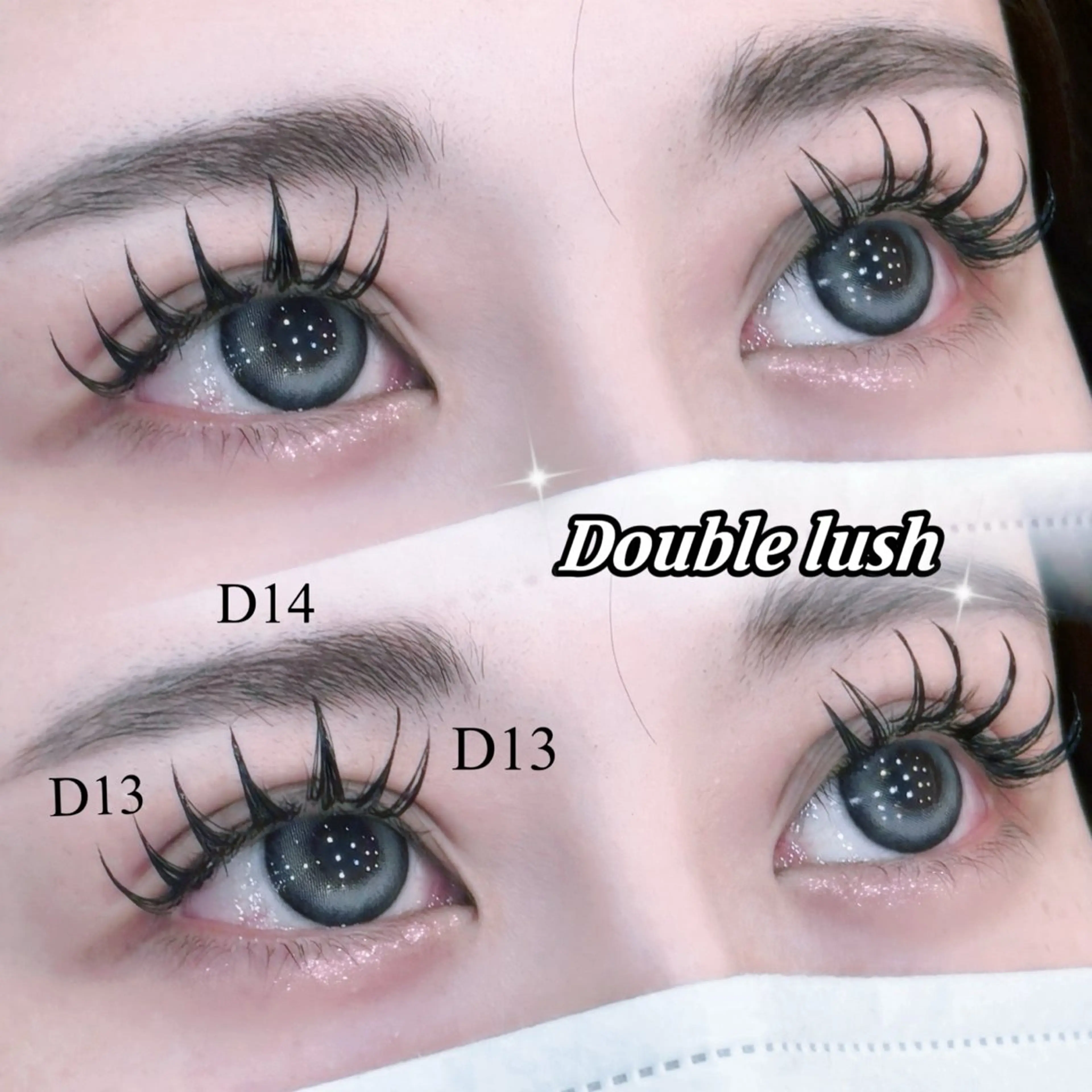 マツエク・マツパ マツエク Bianca阿佐ヶ谷 川山🌷のマツエク・マツパデザイン