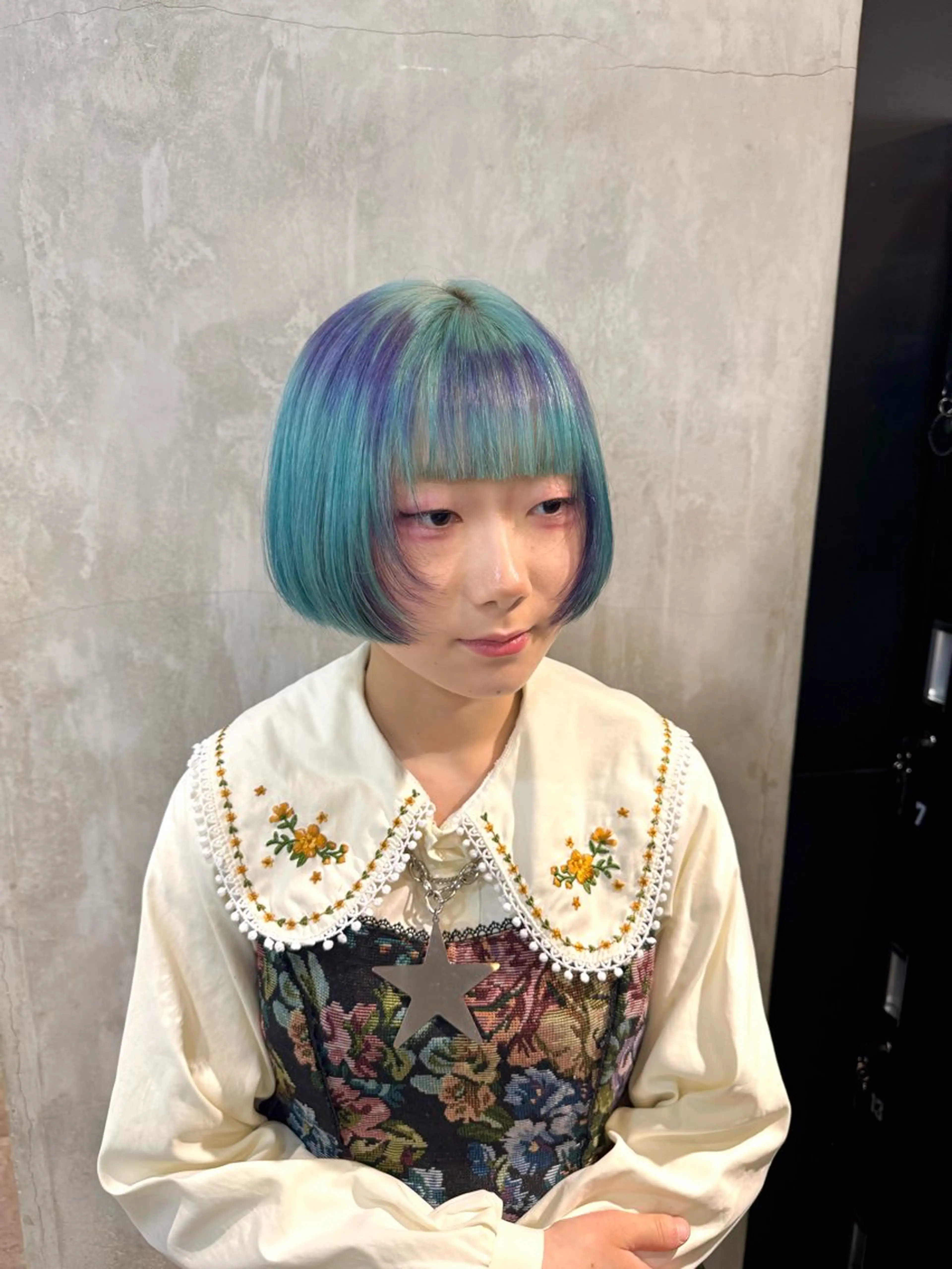 ショート カラー カット ヘアカラー ザクザクレイヤー 🍀/ブリーチ/小田のヘアスタイル