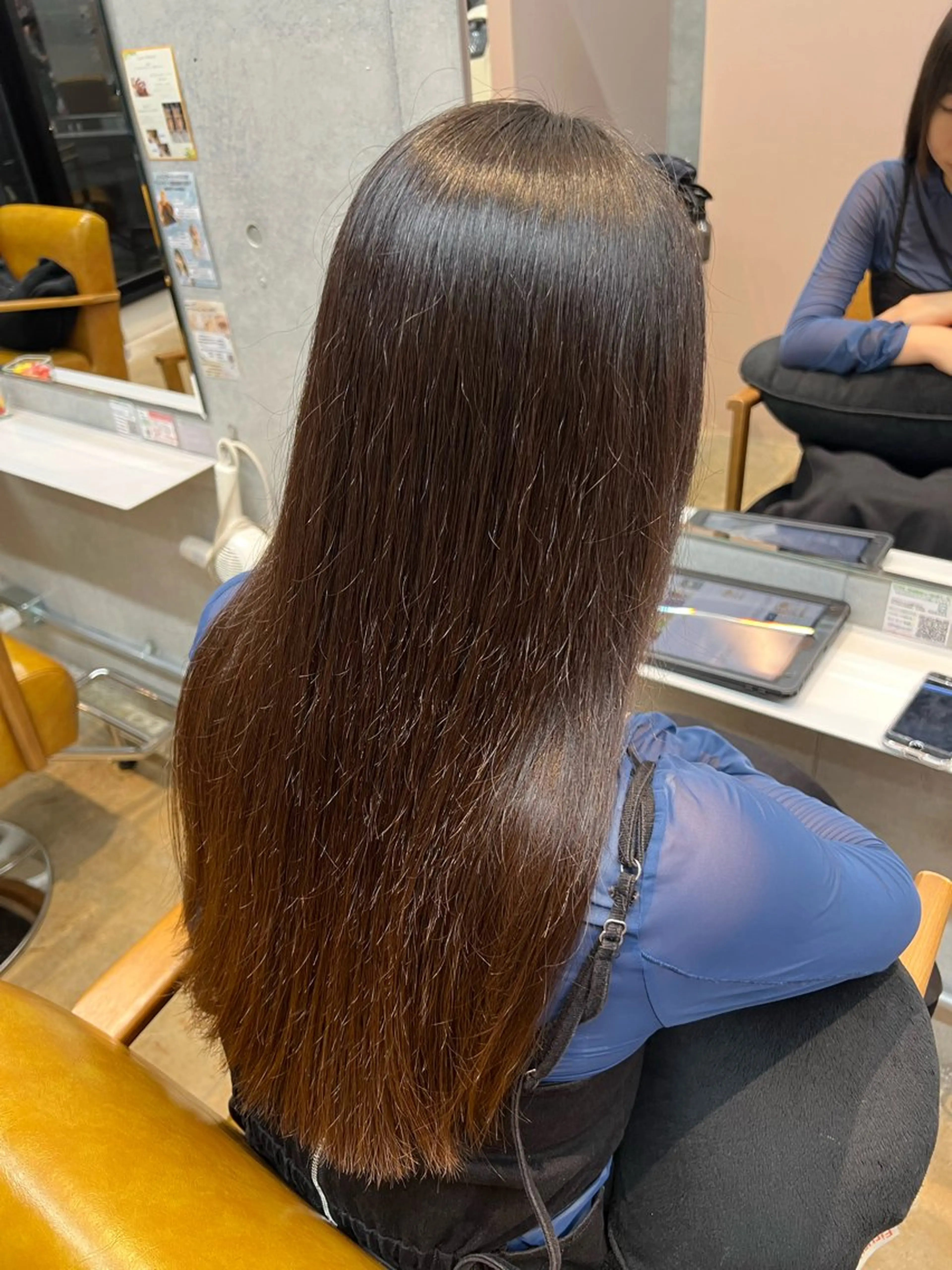 ロング カコ/レイヤーカット ヘアアレンジのヘアスタイル