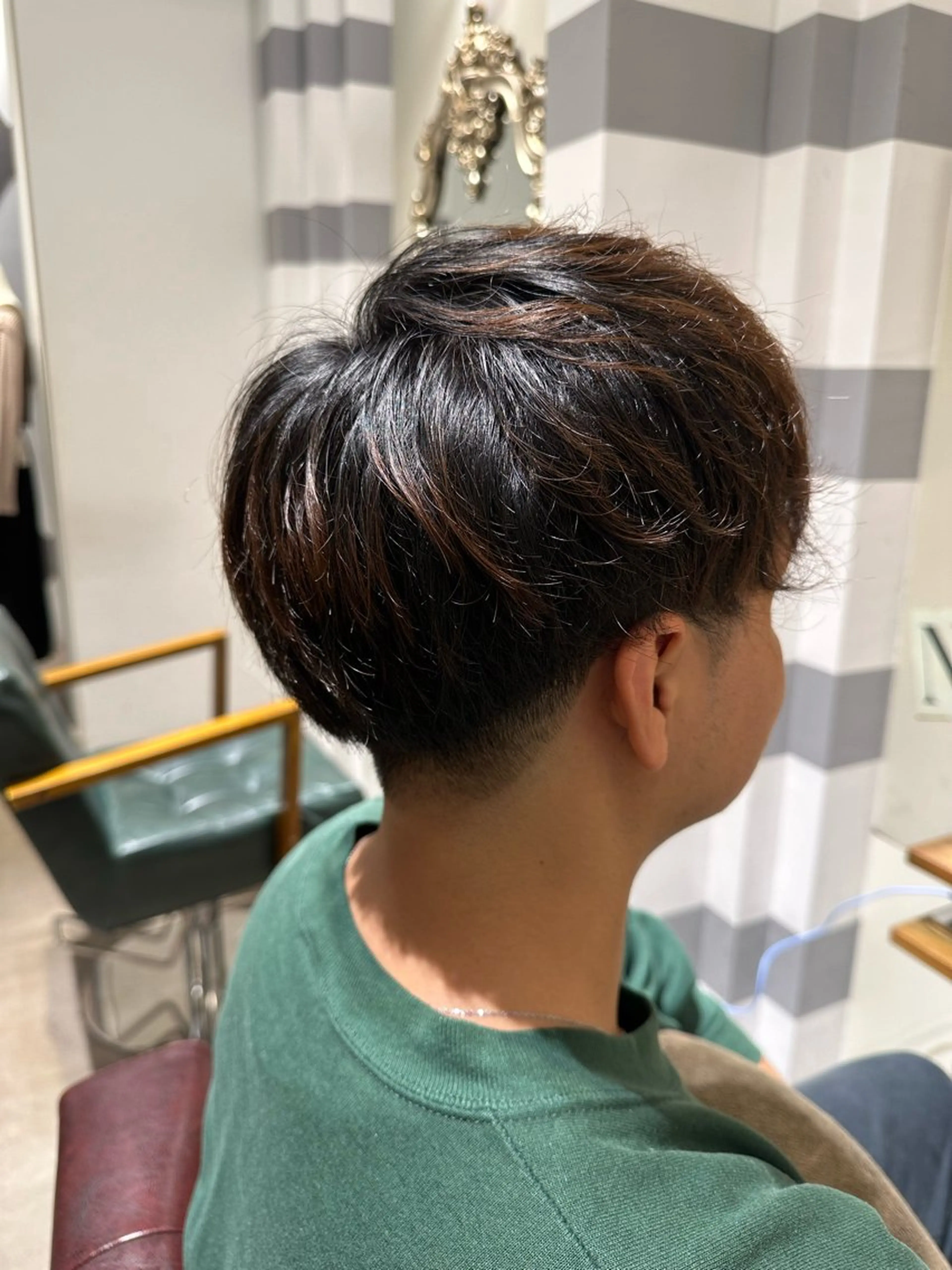 ショート メンズ 刈り上げ 【echelle】 あむのヘアスタイル