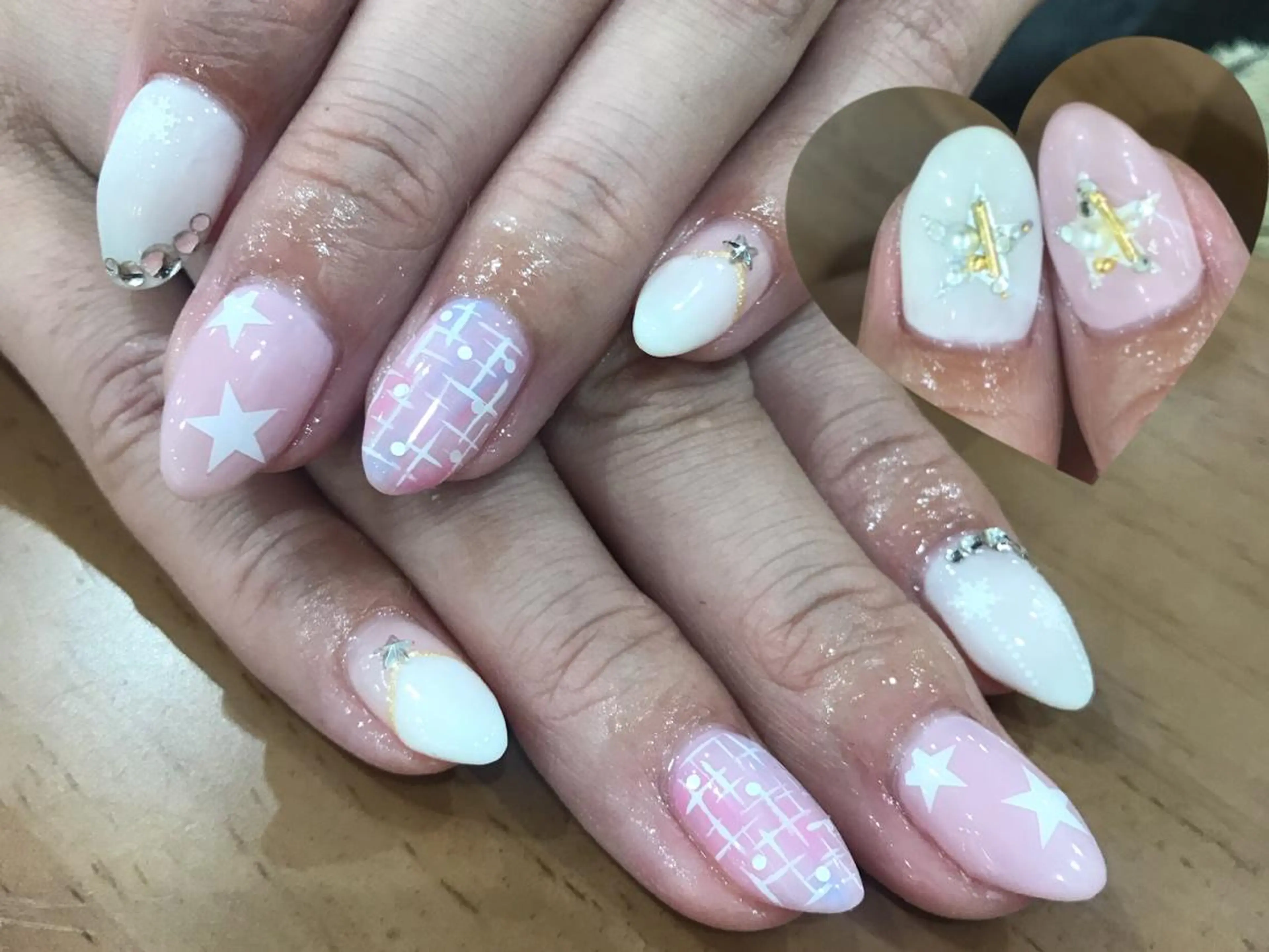ネイル アートネイル ハンドネイル 中川 愛理のネイルデザイン