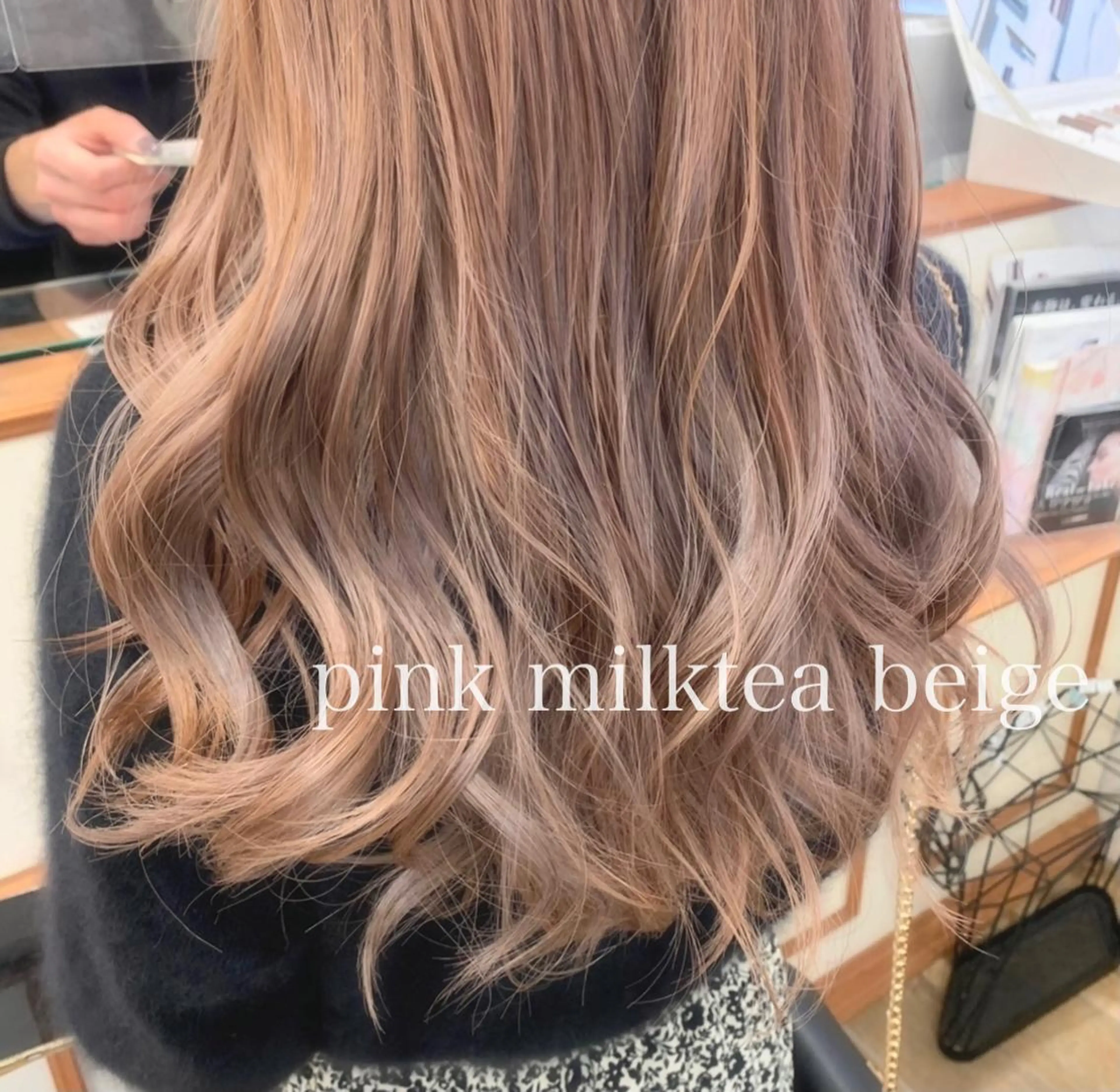 ロング カラー カット ヘアカラー ボブ/美髪矯正 /佐藤　奈巳のヘアスタイル