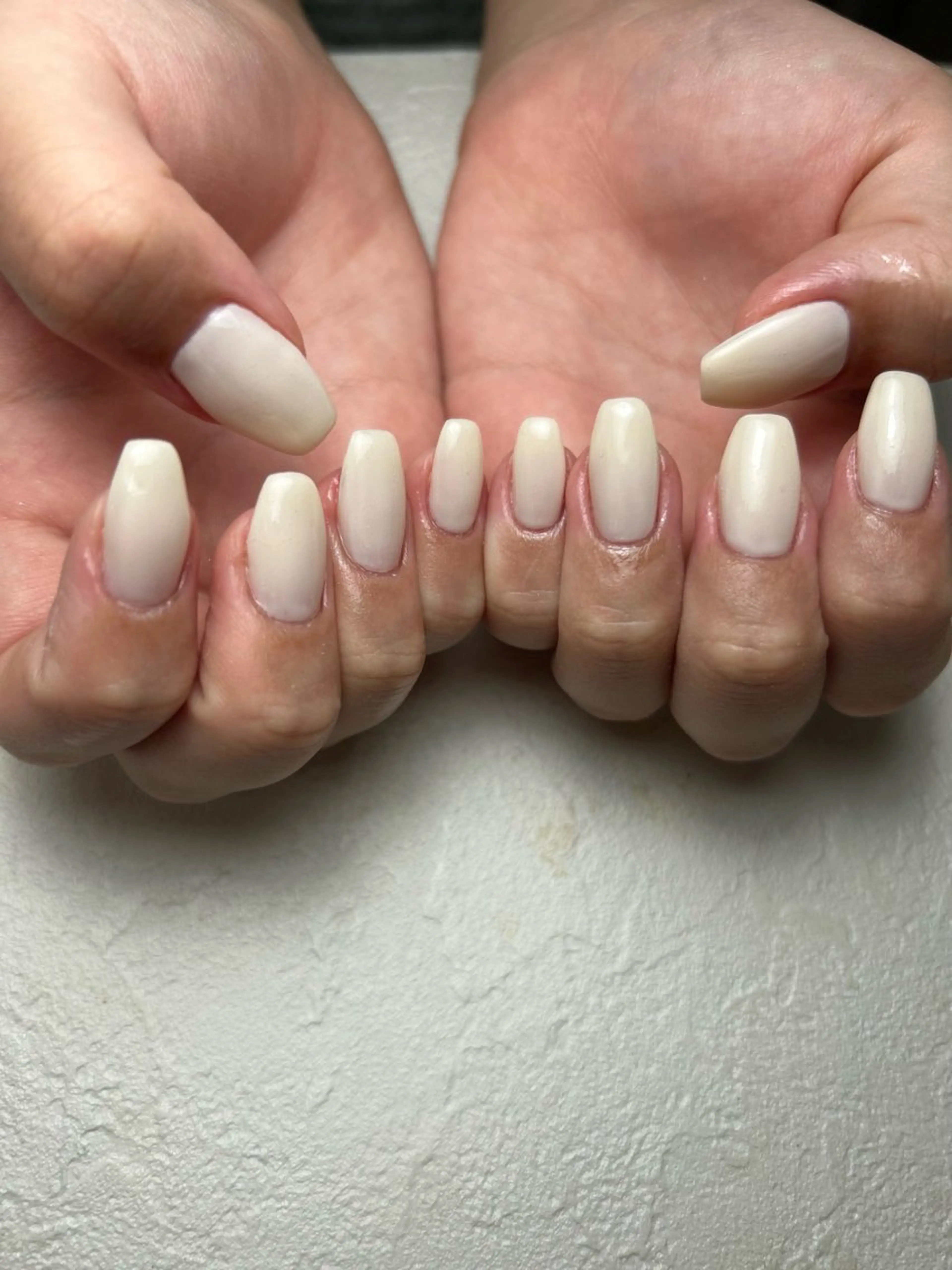 ネイル ワンカラーネイル 東十条muumii ネイルまつ毛のネイルデザイン