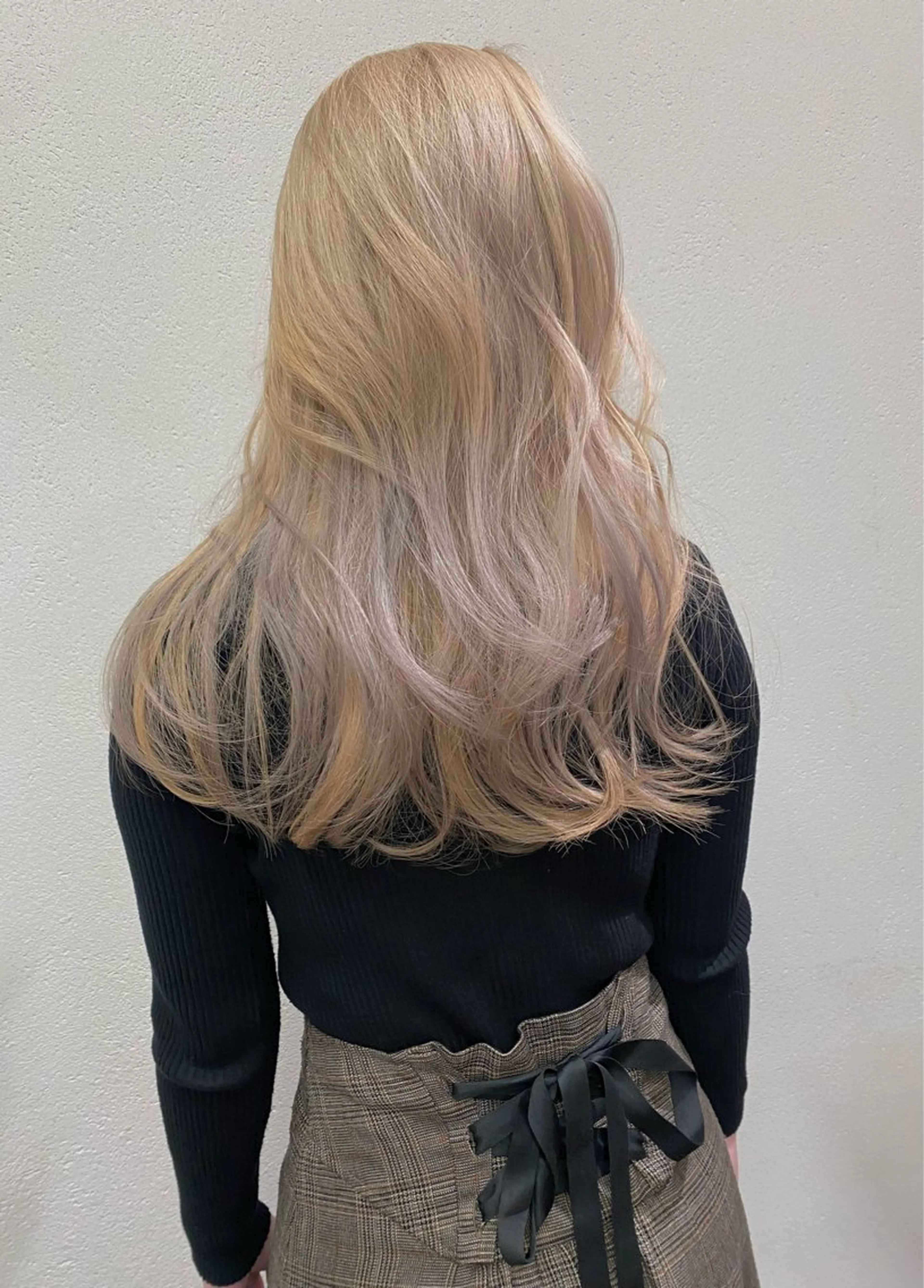 ロング カラー レイヤー/柔色 カラー/SAkiのヘアスタイル