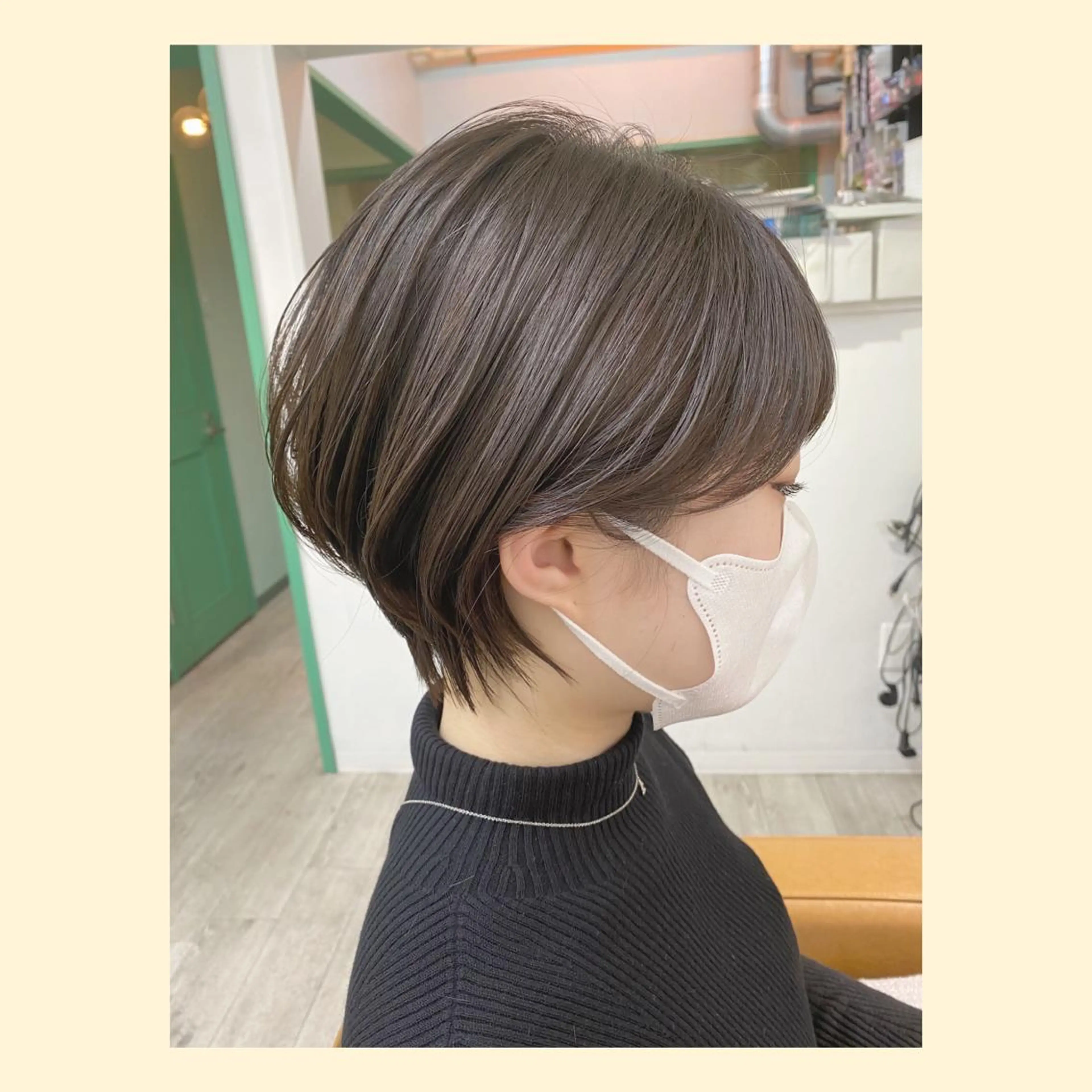 ショート カラー カット ヘアカラー トリートメント 🌈ショート/レイヤ ーカット/中村崇宏のヘアスタイル