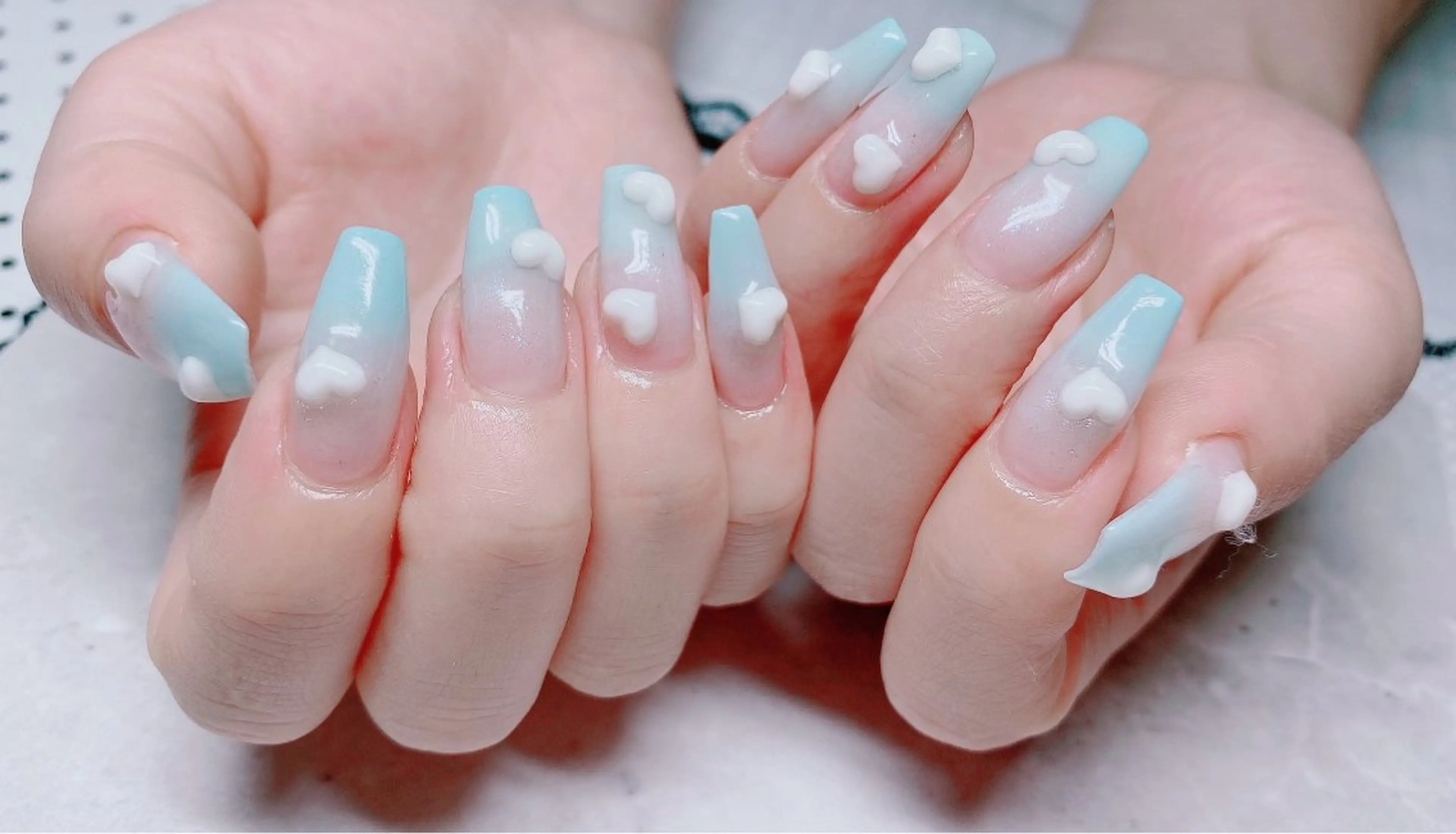 ネイル 長さ出し フットネイル ジェルネイル 韓国ネイル マグネットネイル ハンドネイル Nail Annのネイルデザイン