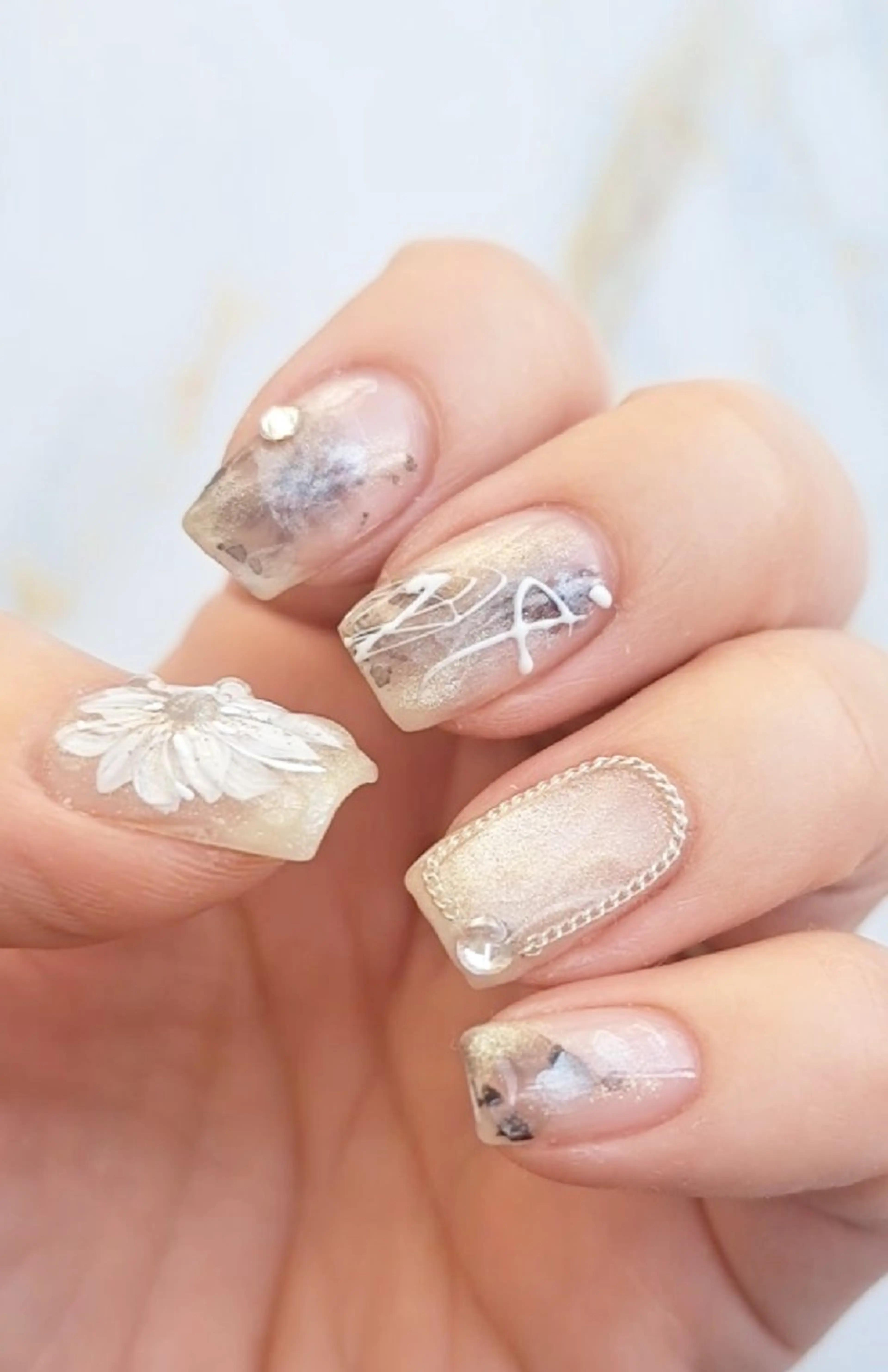 ネイル フラワーネイル ニュアンスネイル ハンドネイル B-BAUM  nailsalon のその他イメージ