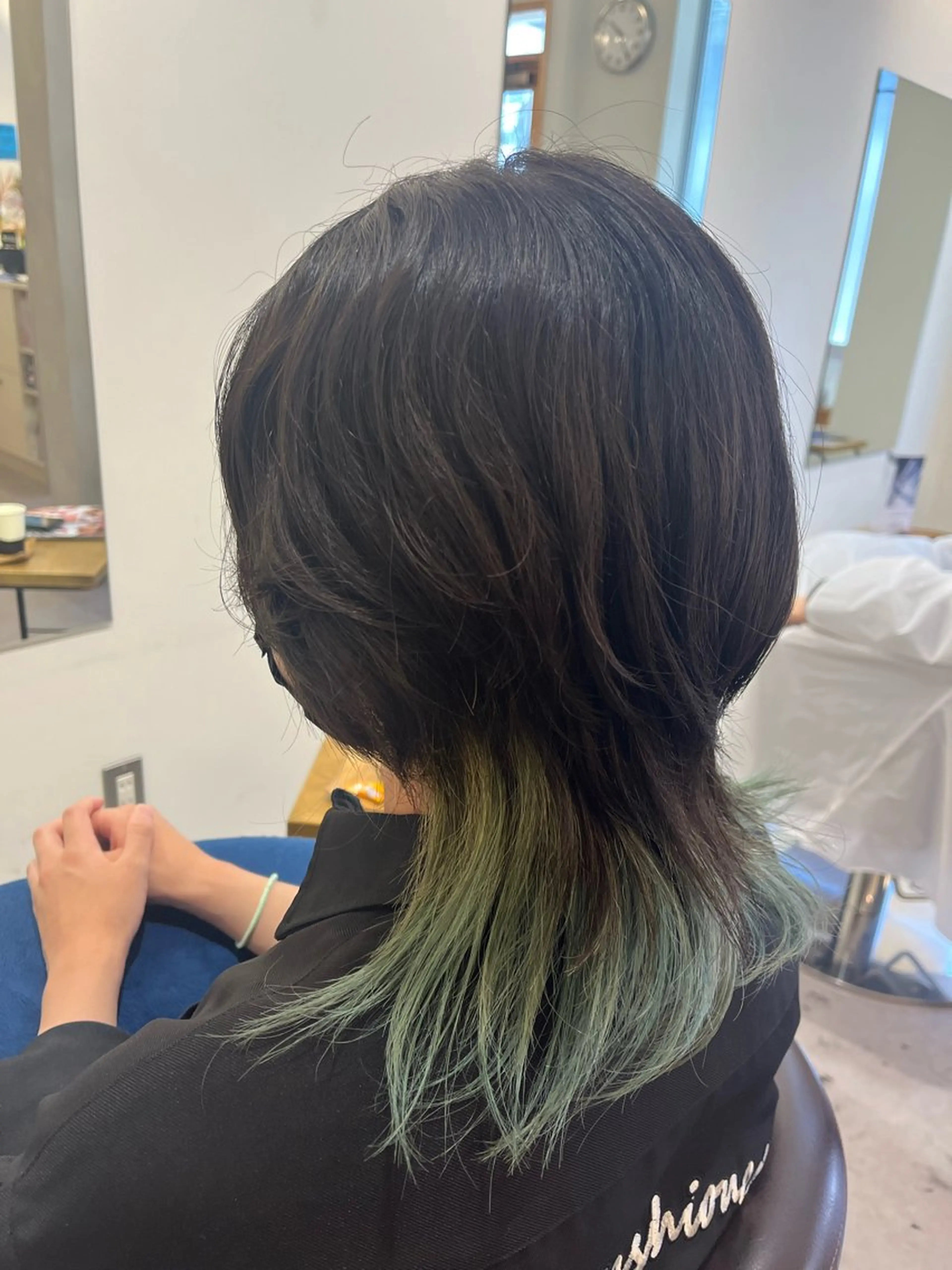 ミディアム カラー メンズ カット ヘアカラー トリートメント 古谷 雄汰808naluのヘアスタイル