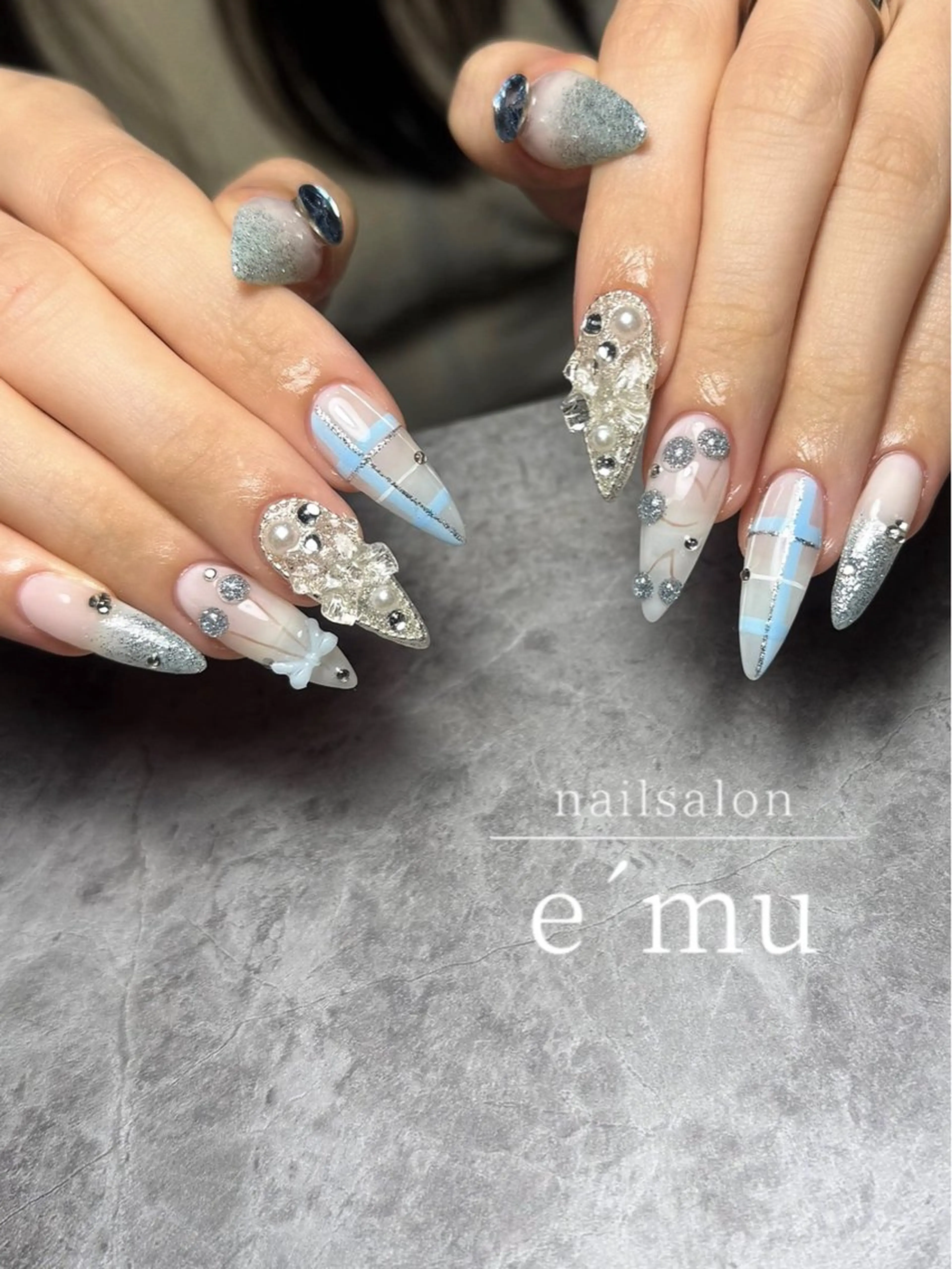 ネイル ハンドネイル nailsalon e´muのネイルデザイン