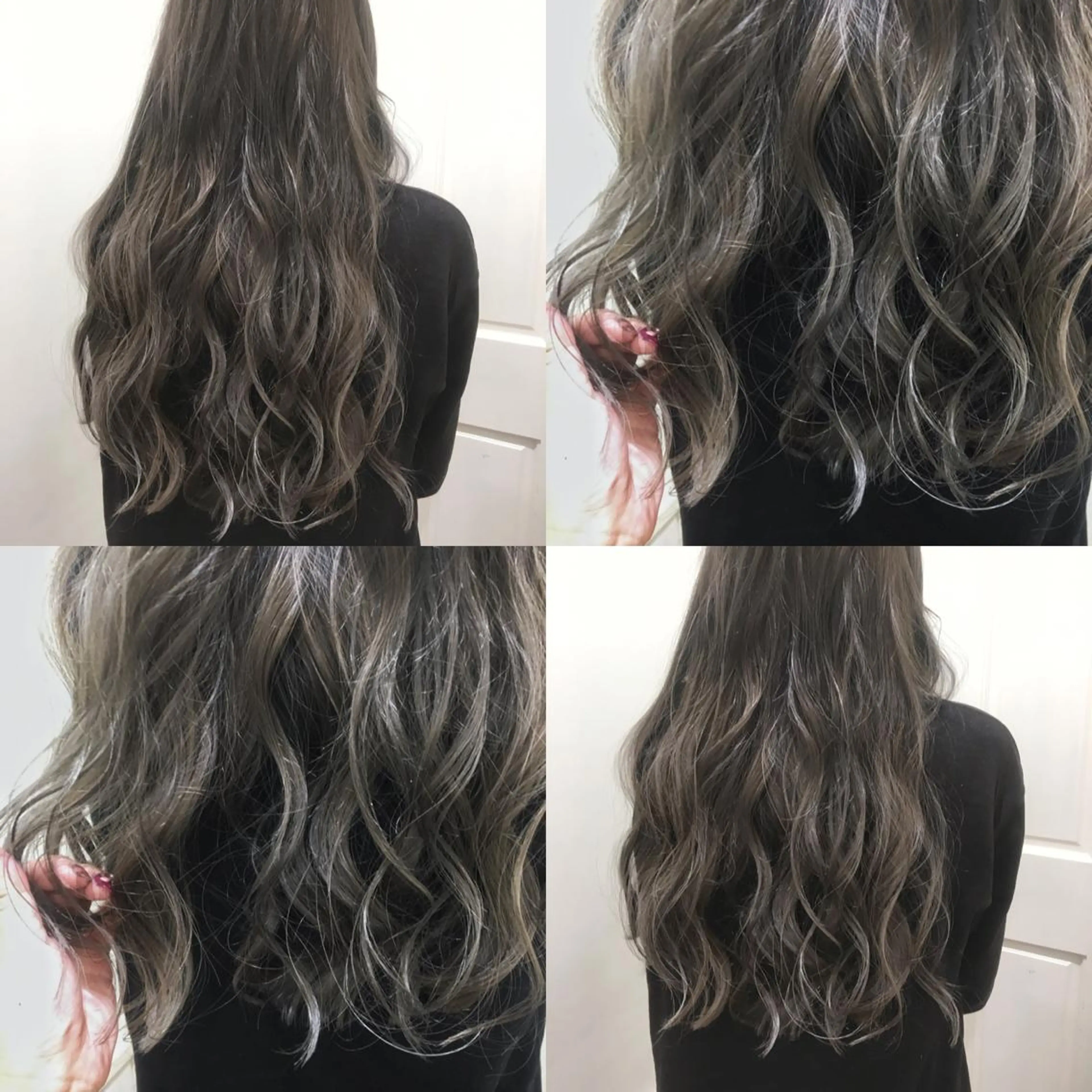 ロング カラー パーマ メンズ キッズ ネイル 代表🎀 ふわモテ愛 され髪🩷yumiのヘアスタイル