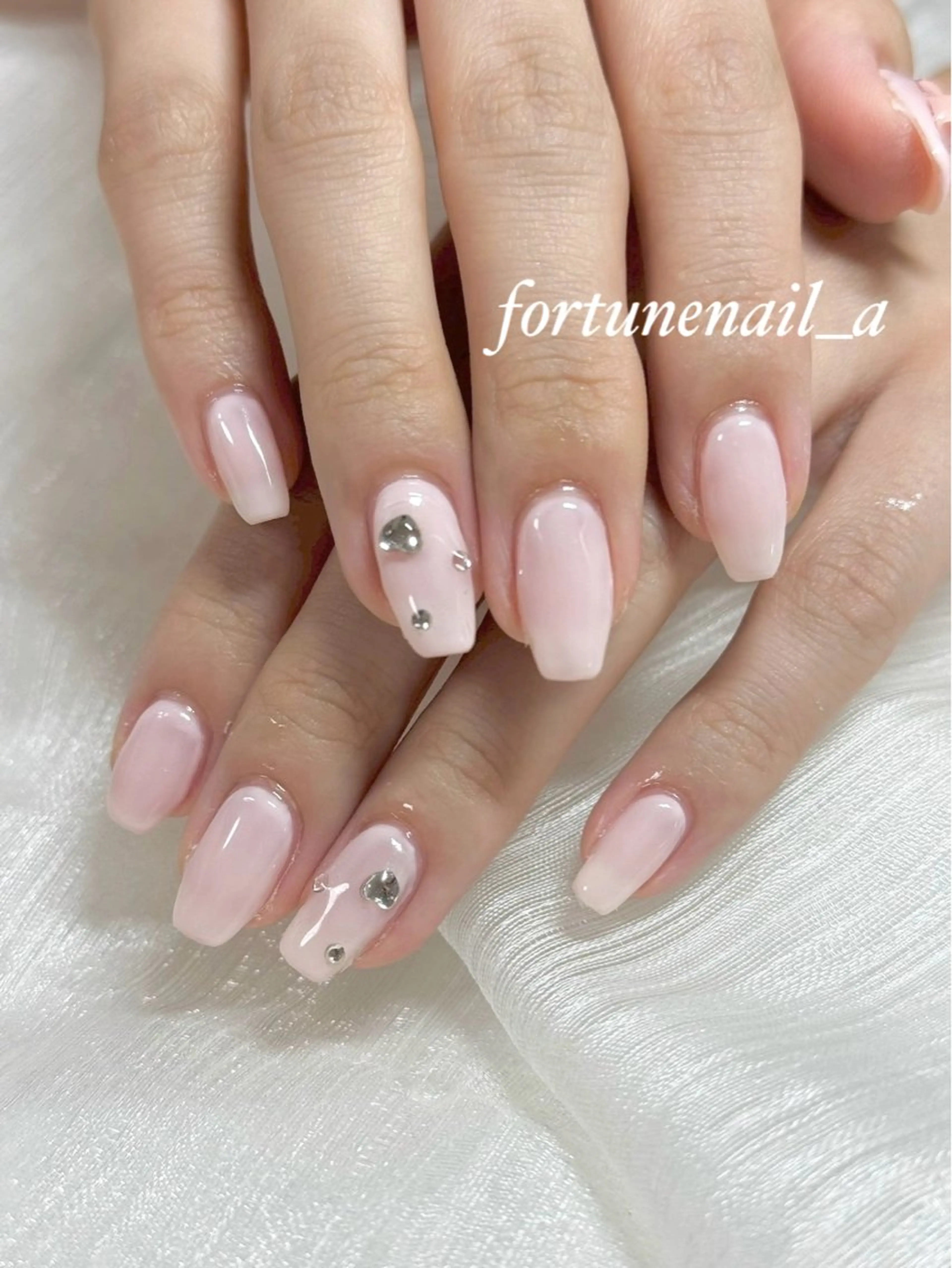 ネイル ワンカラーネイル ハンドネイル ✩.*🎀 aoi🎀のネイルデザイン