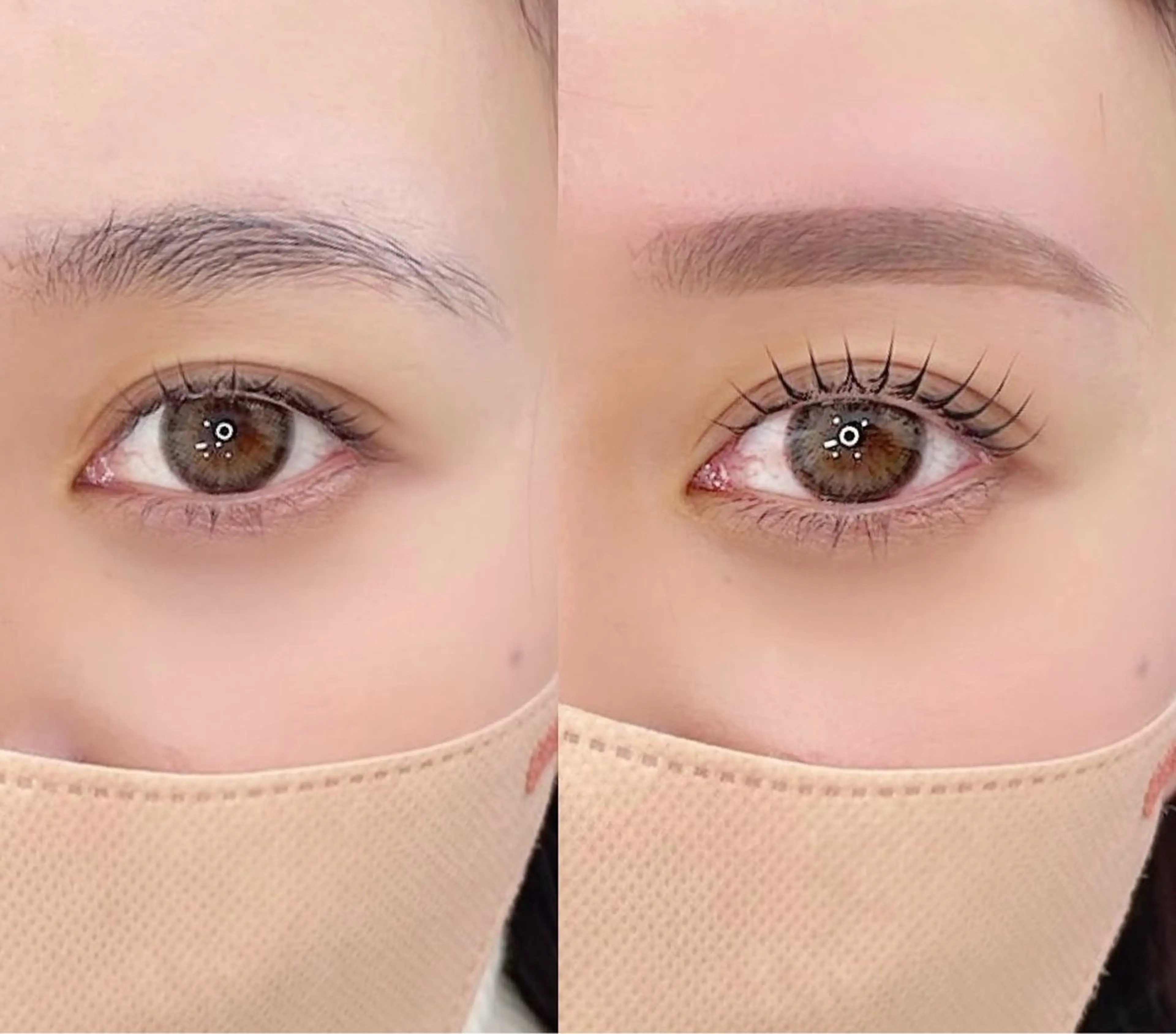 マツエク・マツパ ロレインブロウ🫧 𝚊𝚖𝚒 🪞✨のマツエク・マツパデザイン