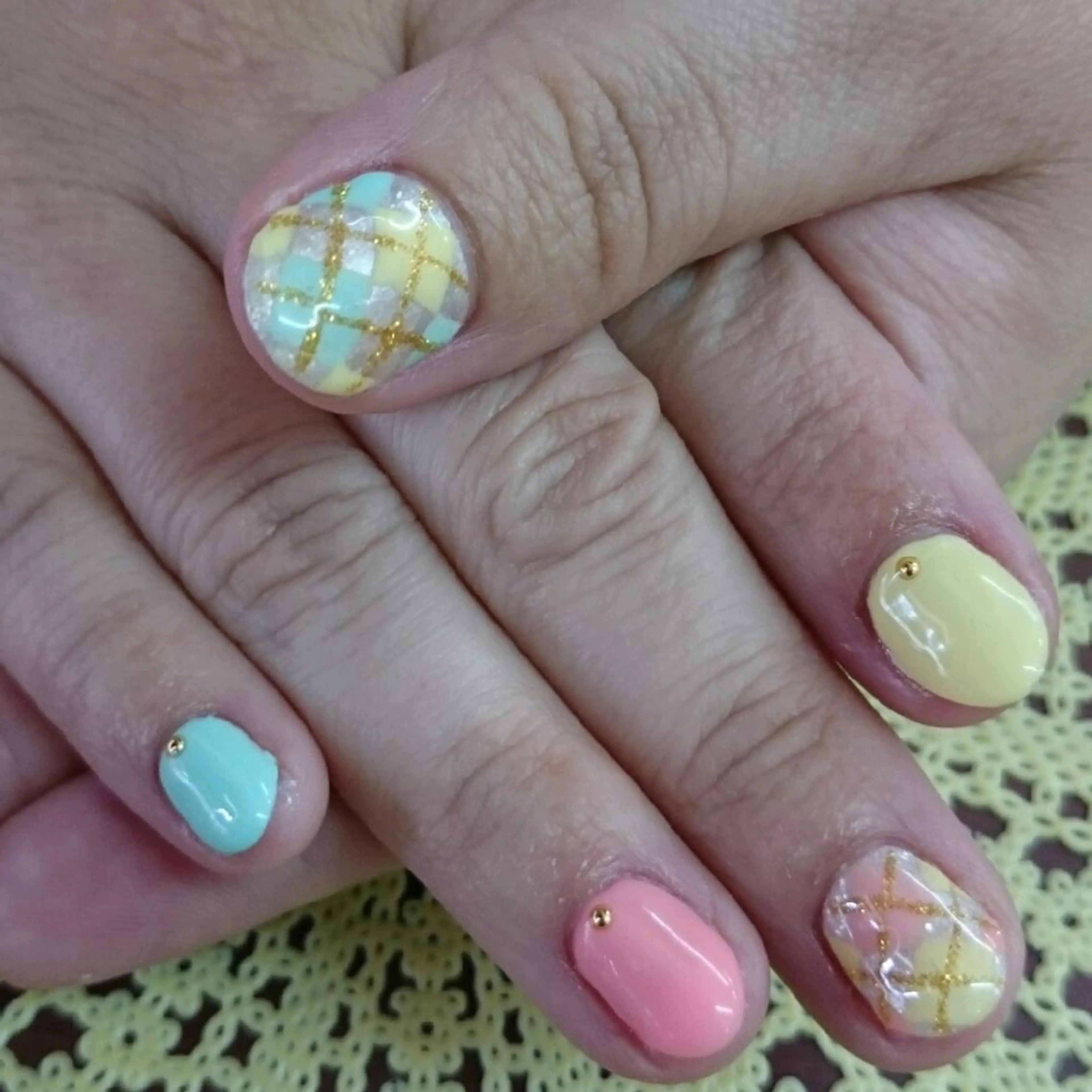 ネイル 與儀 知佳のネイルデザイン